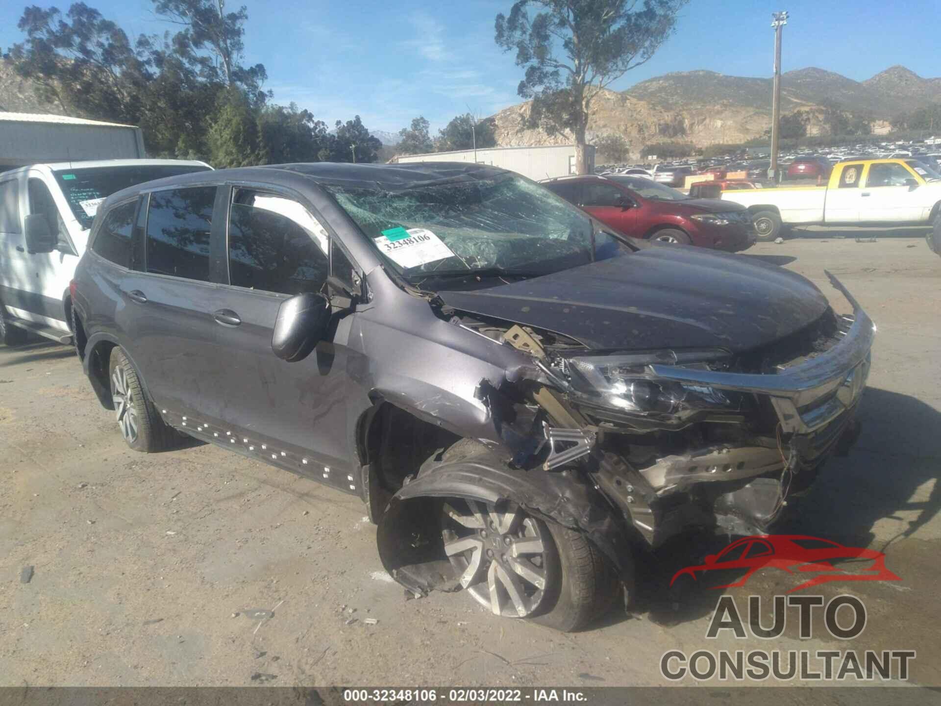 HONDA PILOT 2020 - 5FNYF5H34LB009996