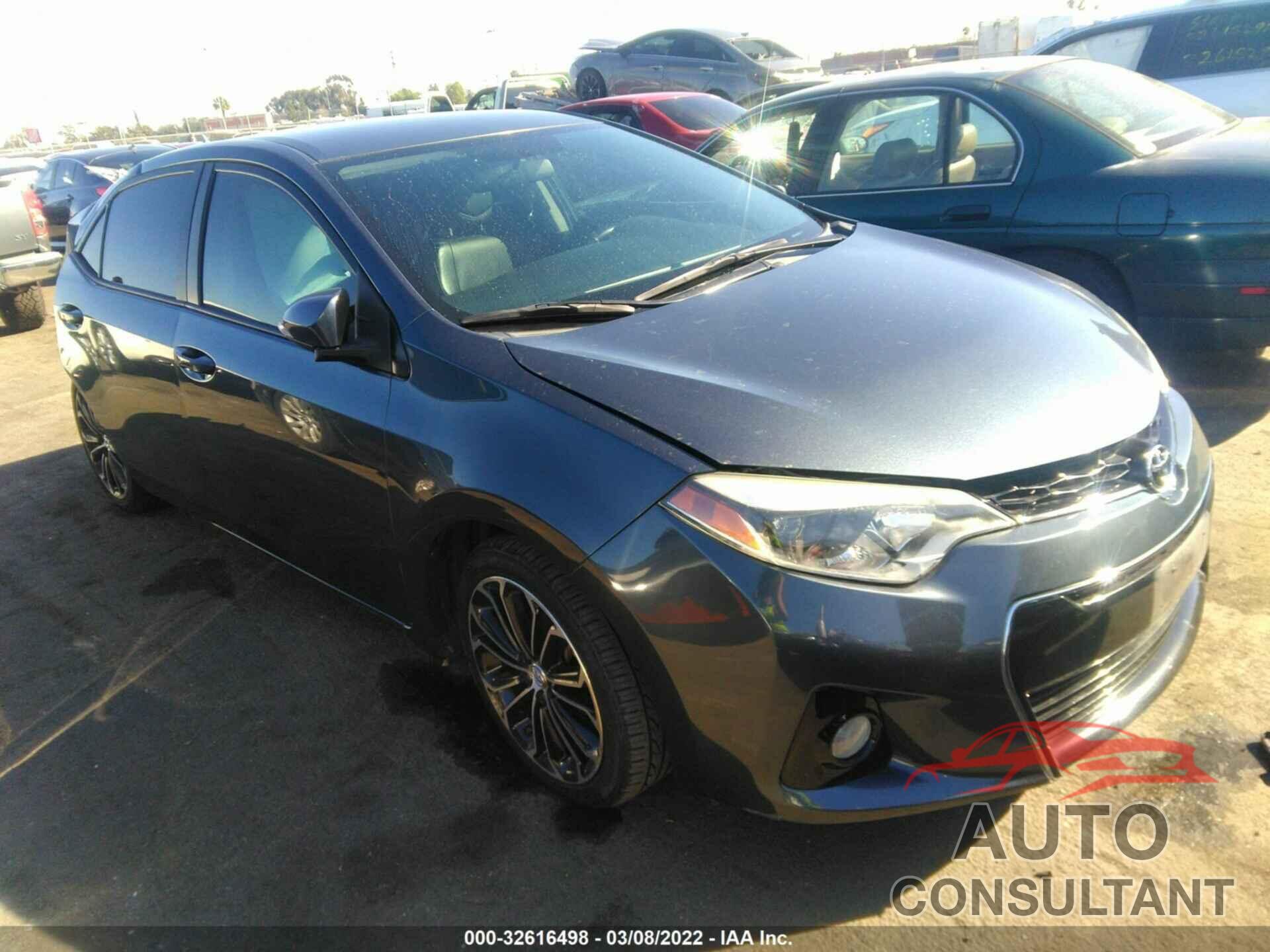 TOYOTA COROLLA 2016 - 2T1BURHE2GC582460
