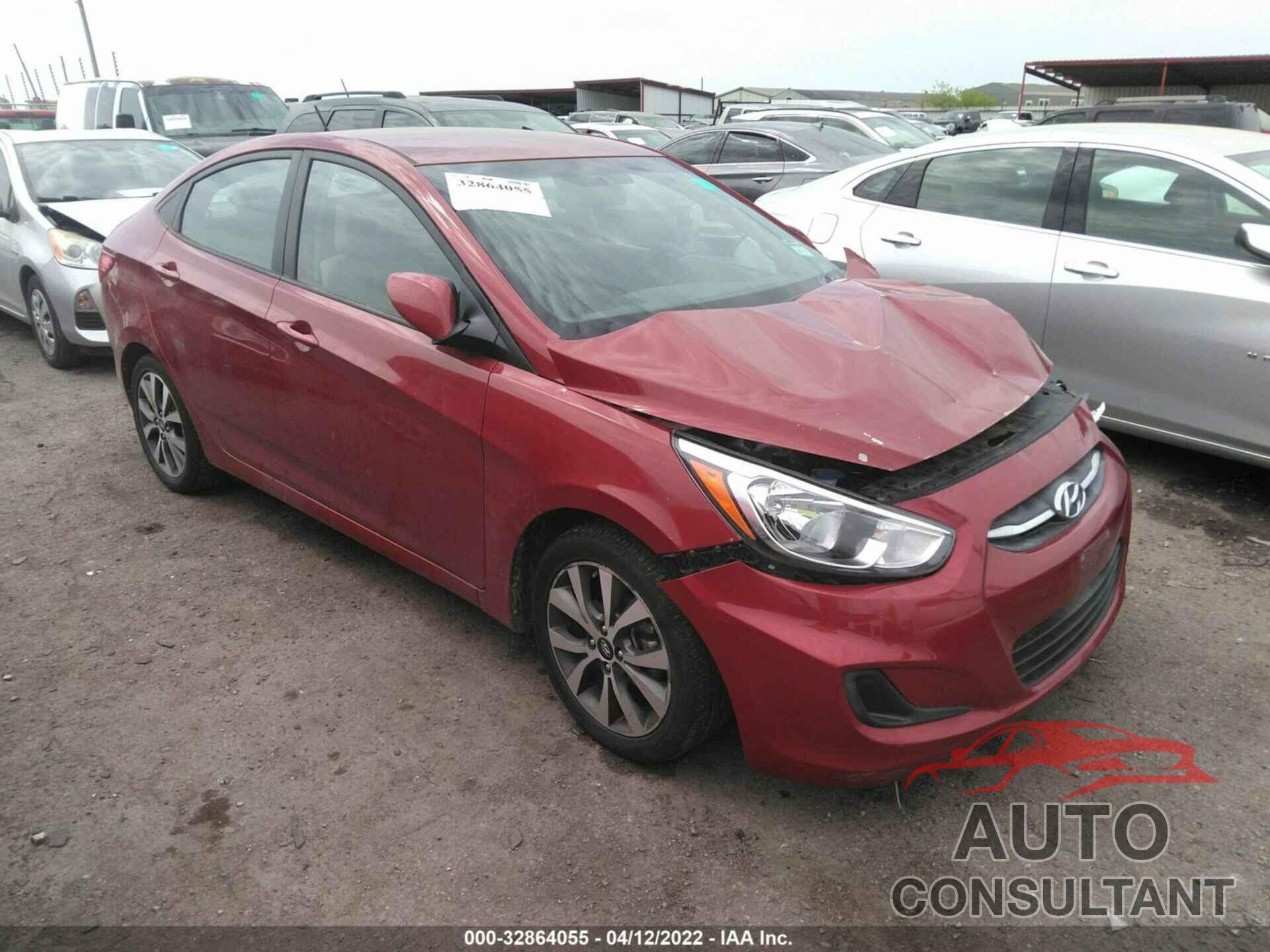 HYUNDAI ACCENT 2017 - KMHCT4AE8HU376872