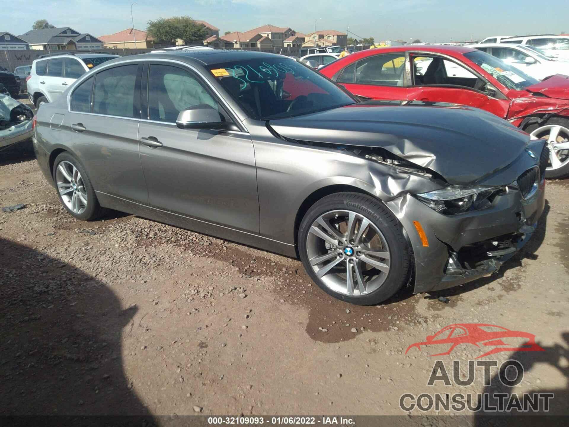 BMW 3 SERIES 2018 - WBA8B9G57JNU98959