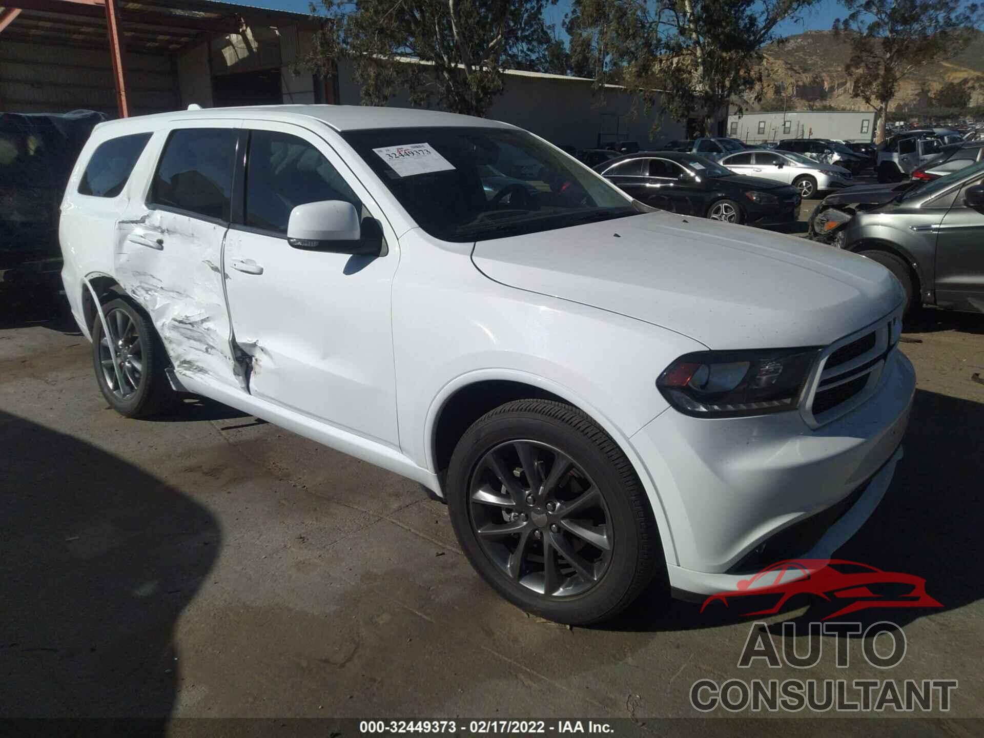 DODGE DURANGO 2018 - 1C4RDJDG7JC282517