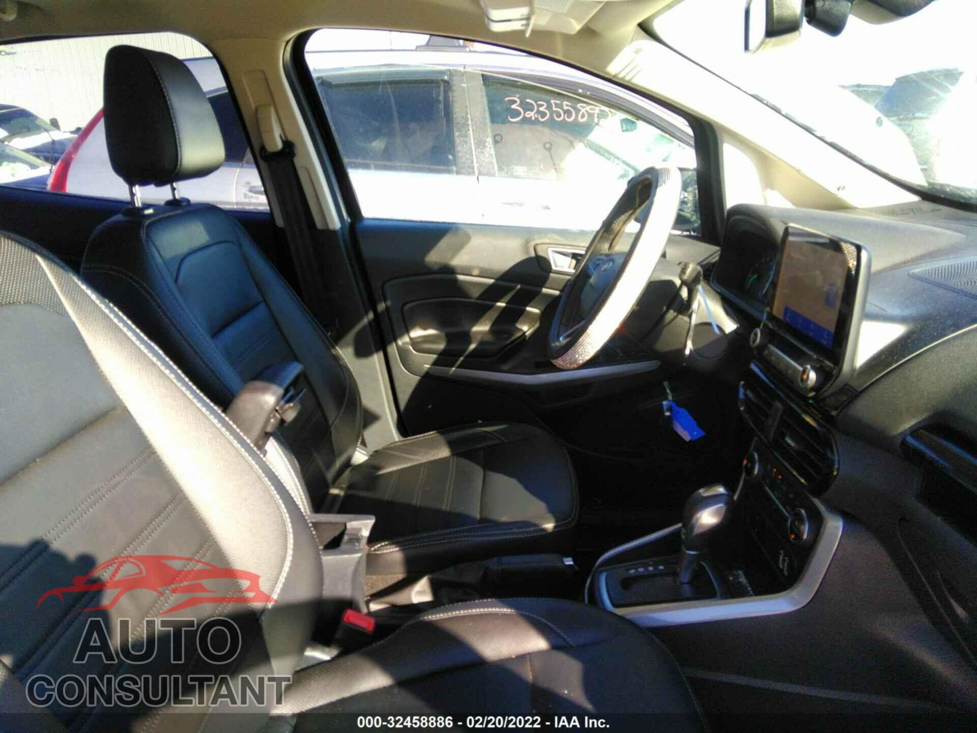 FORD ECOSPORT 2020 - MAJ6S3KLXLC327270