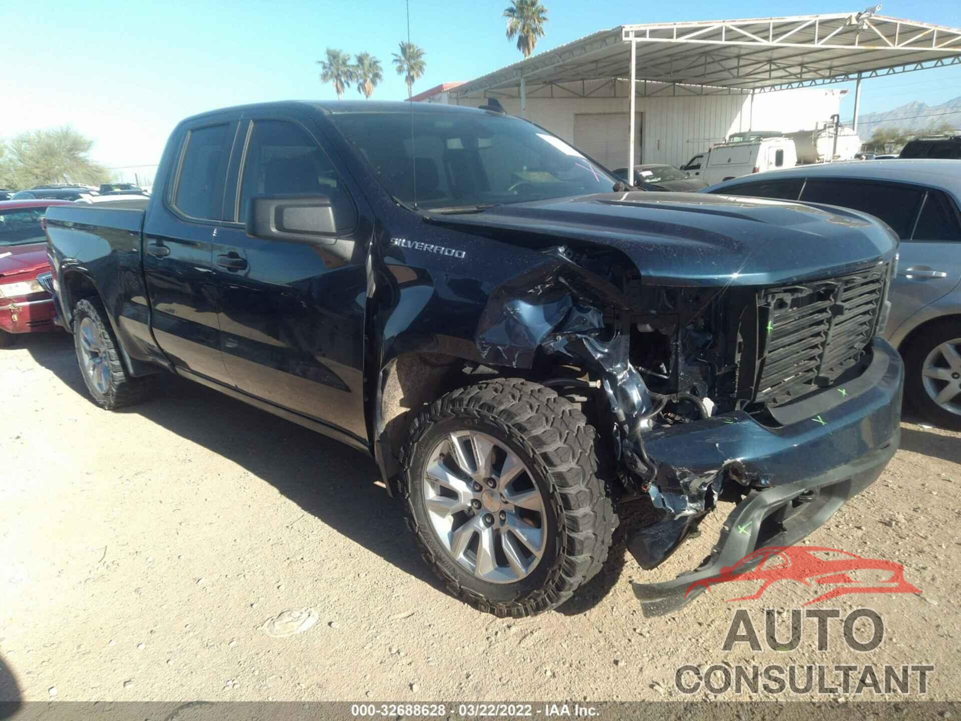 CHEVROLET SILVERADO 1500 2021 - 1GCRWBEK6MZ258049