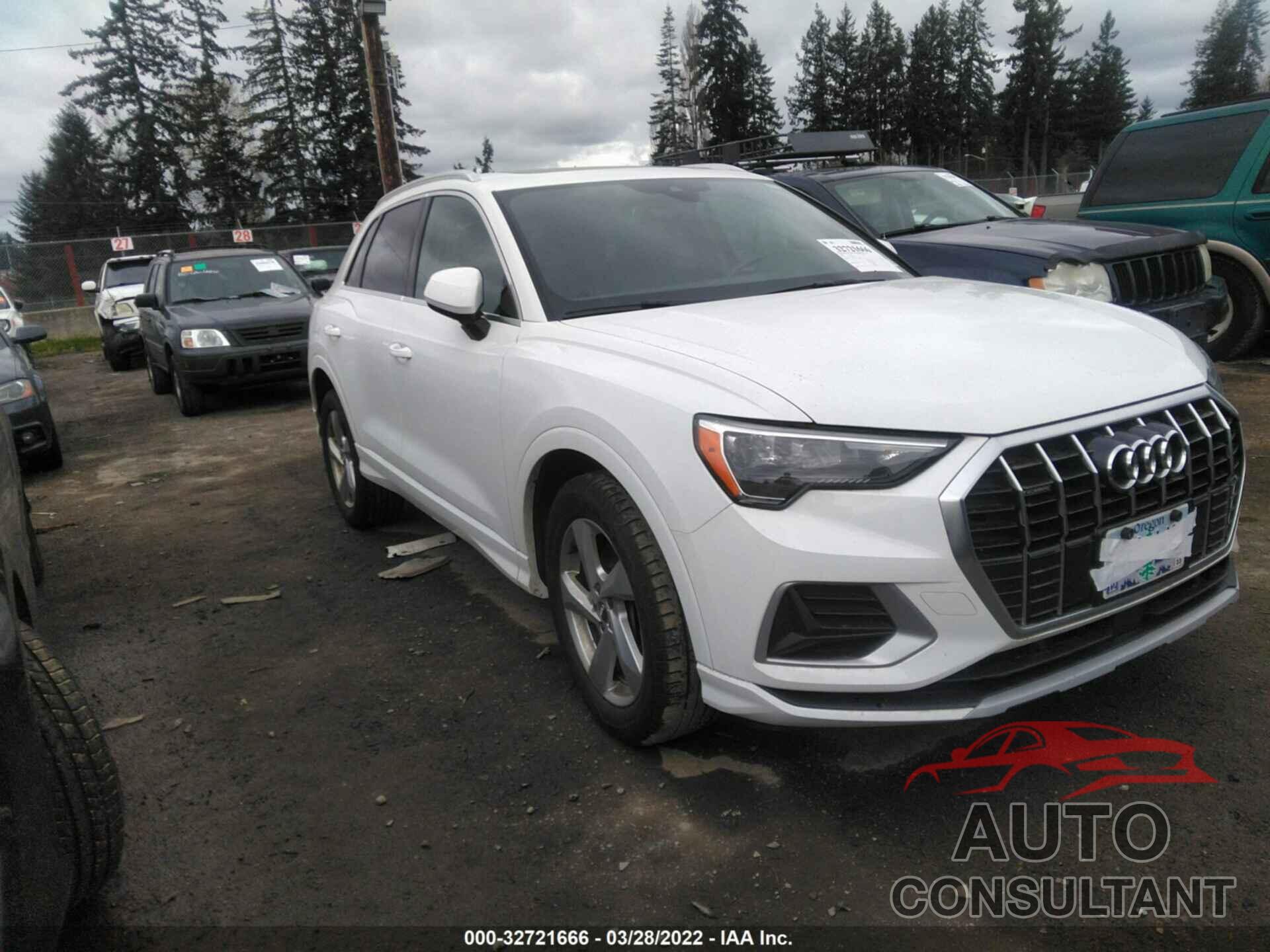 AUDI Q3 2020 - WA1AECF30L1038331