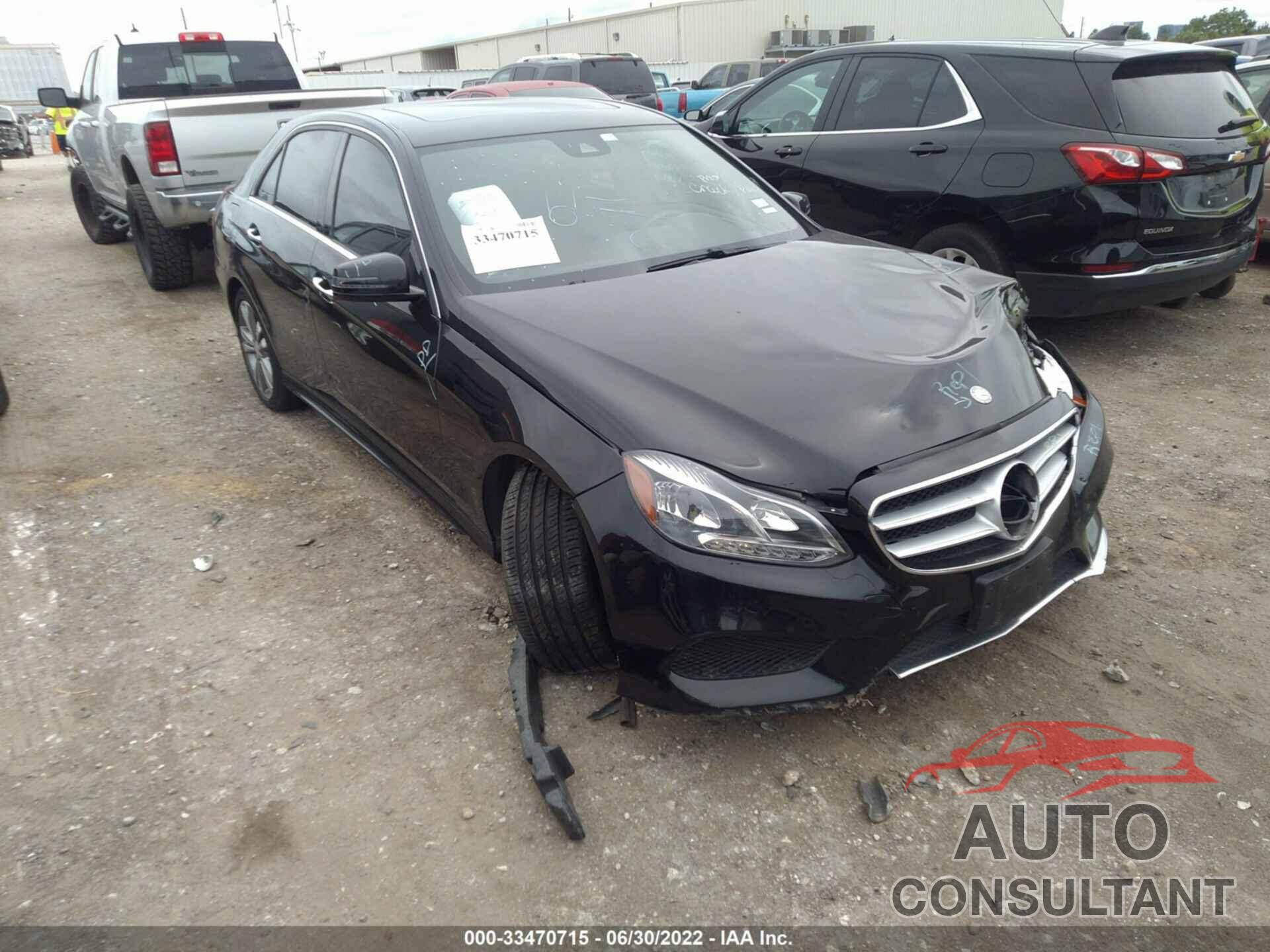 MERCEDES-BENZ E-CLASS 2016 - WDDHF5KB5GB285490