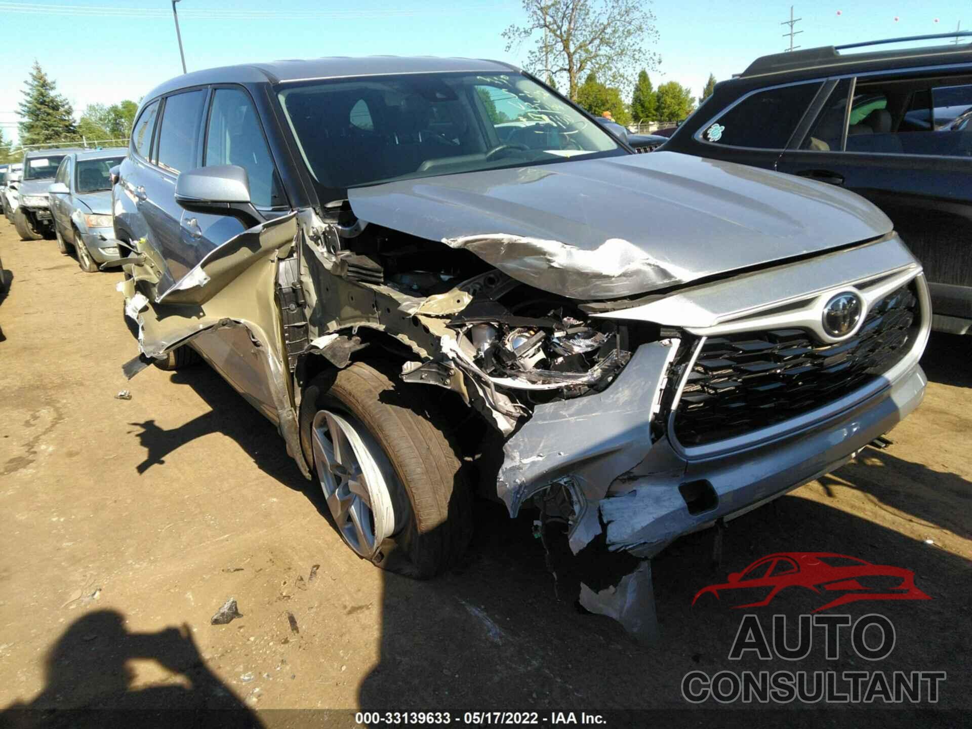 TOYOTA HIGHLANDER 2021 - 5TDBZRBH7MS123786