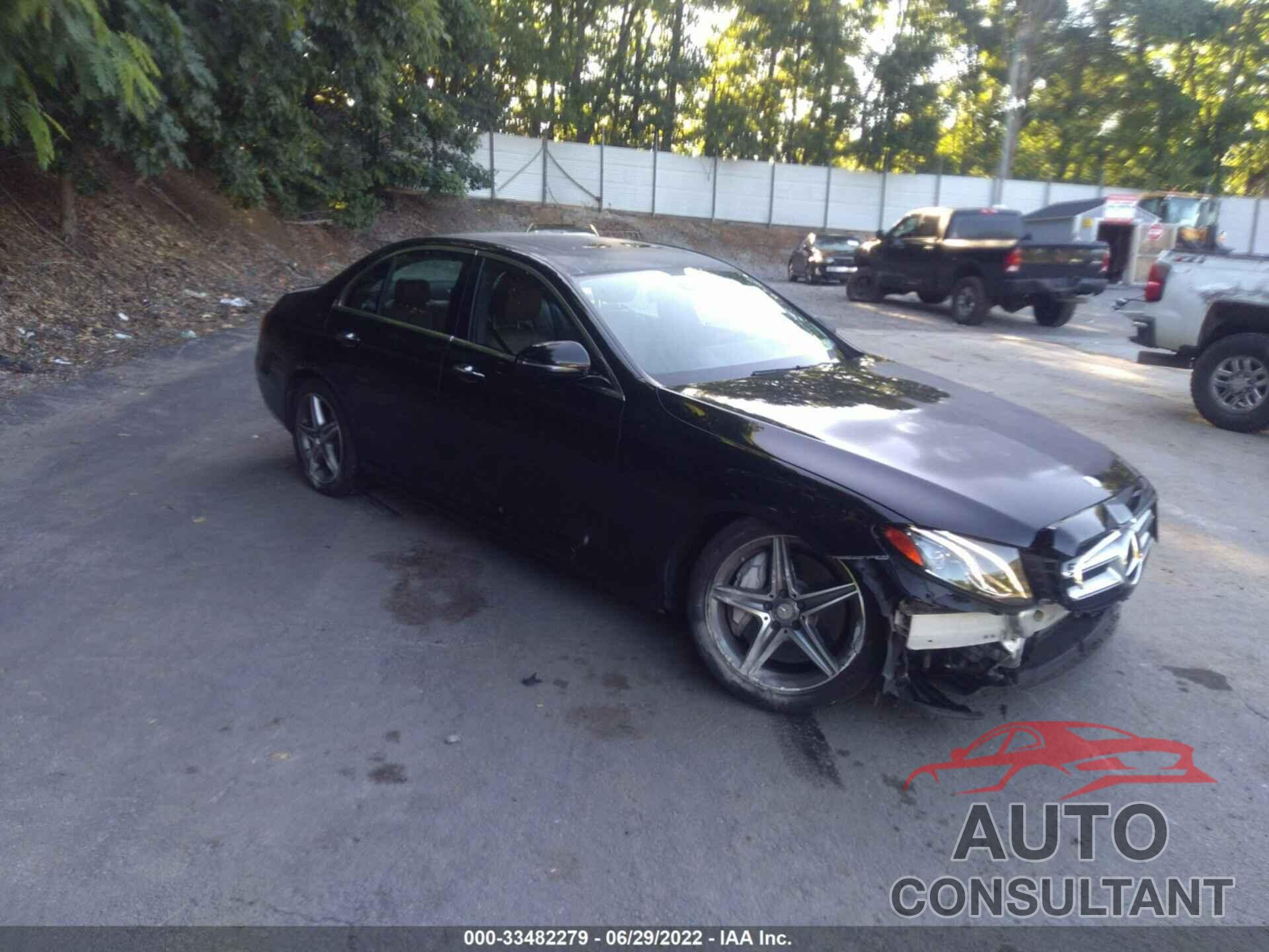MERCEDES-BENZ E-CLASS 2017 - WDDZF4KB7HA222963