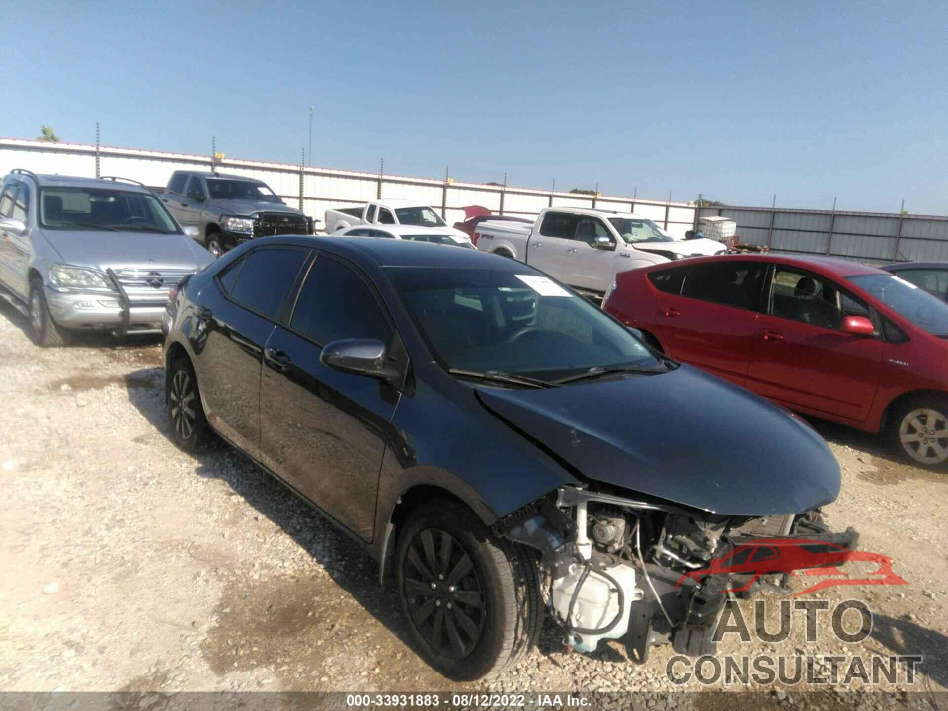 TOYOTA COROLLA 2016 - 2T1BURHE8GC611749