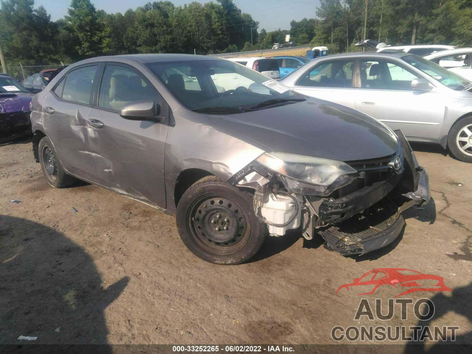 TOYOTA COROLLA 2016 - 2T1BURHE9GC532848