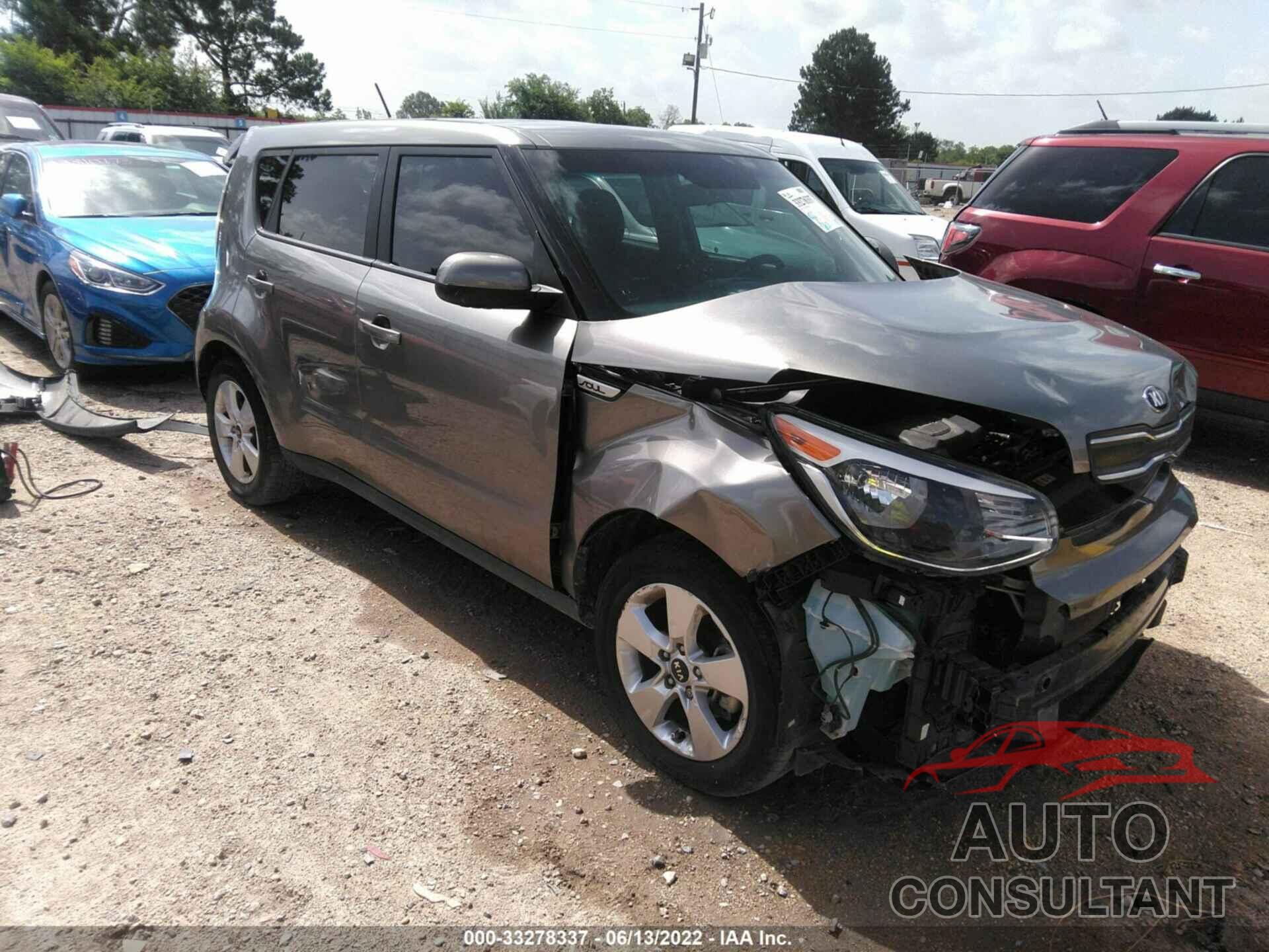 KIA SOUL 2019 - KNDJN2A26K7025836