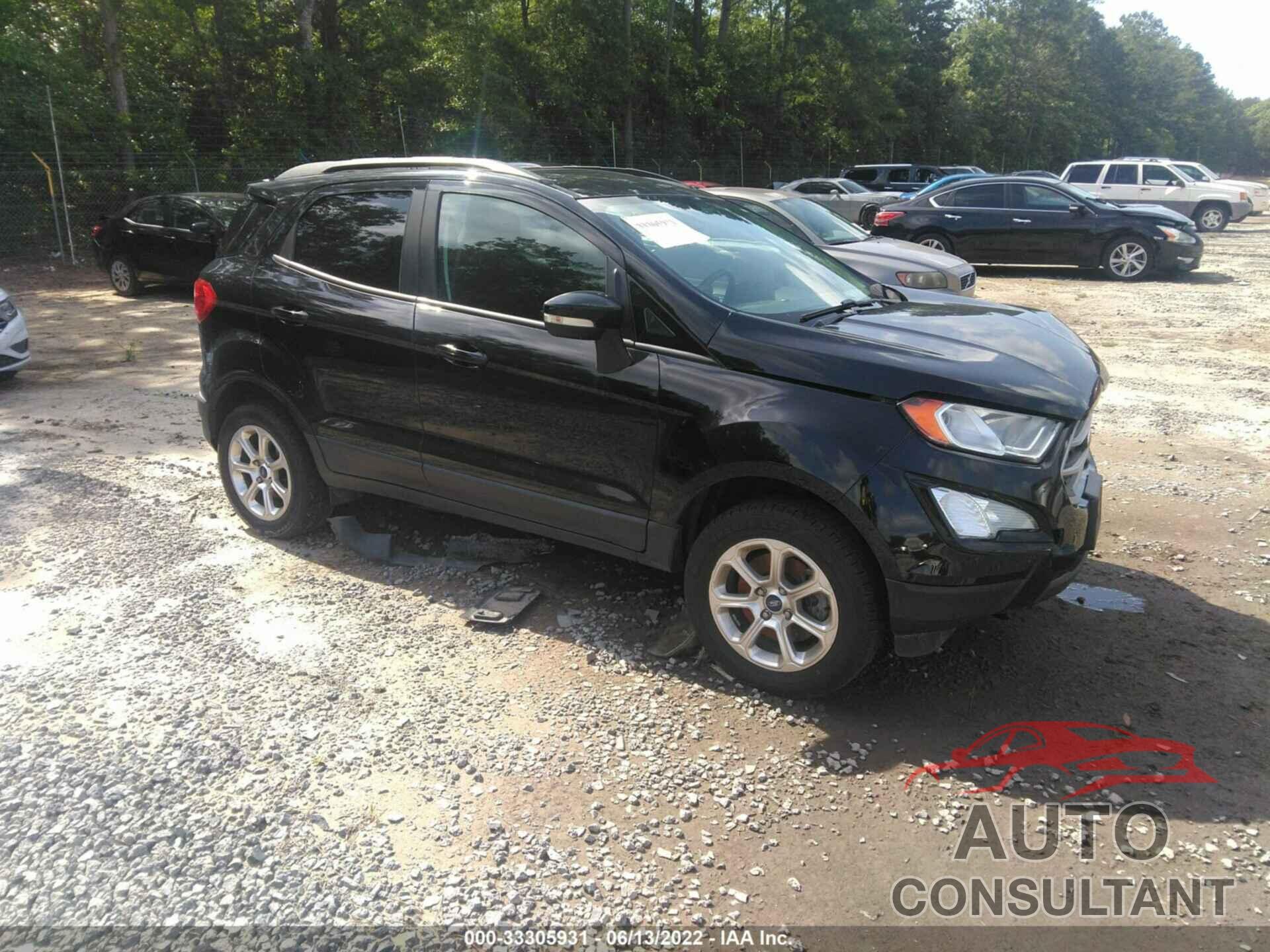 FORD ECOSPORT 2018 - MAJ6P1UL2JC230340