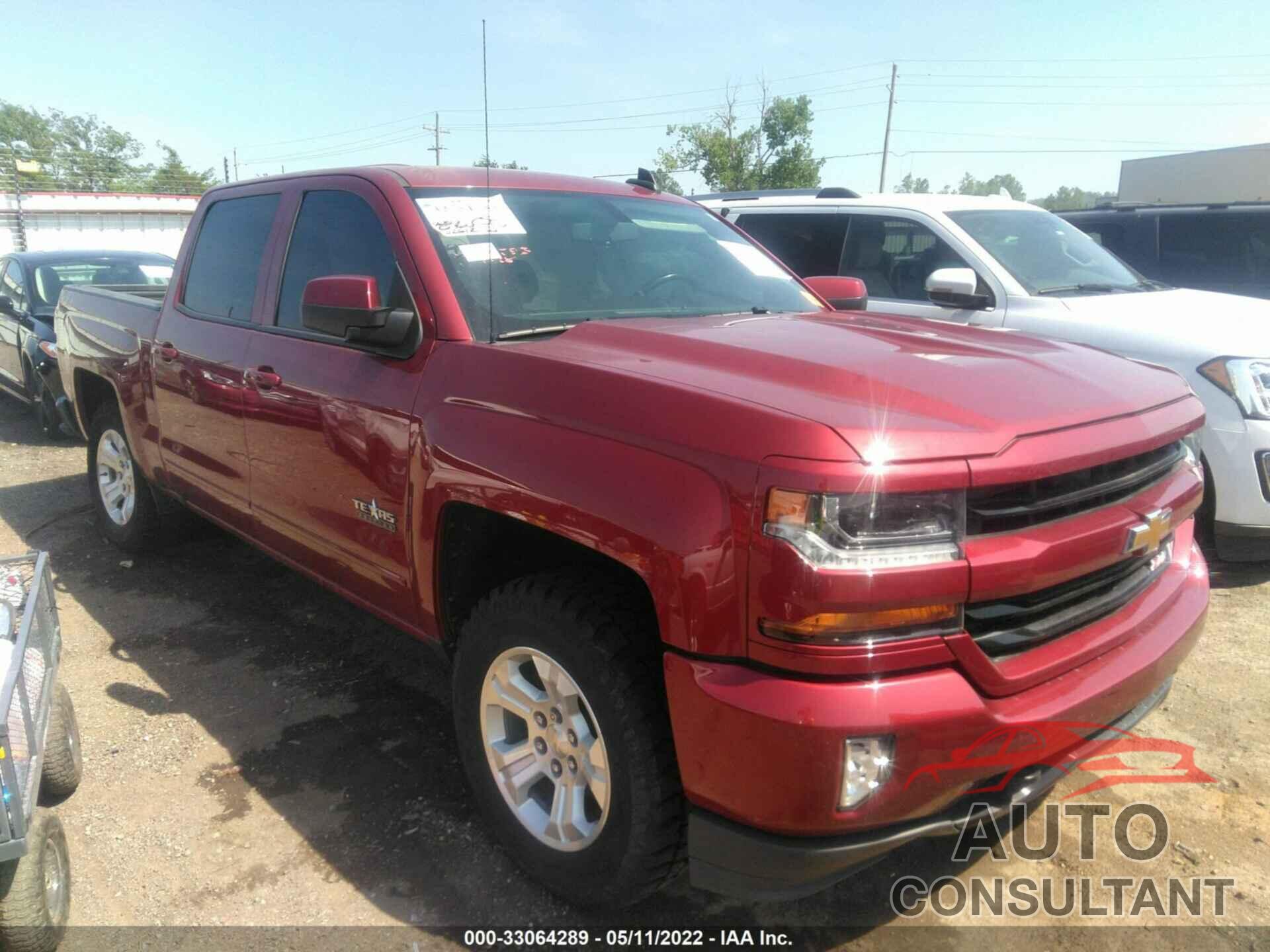 CHEVROLET SILVERADO 1500 2018 - 3GCUKREC0JG553392