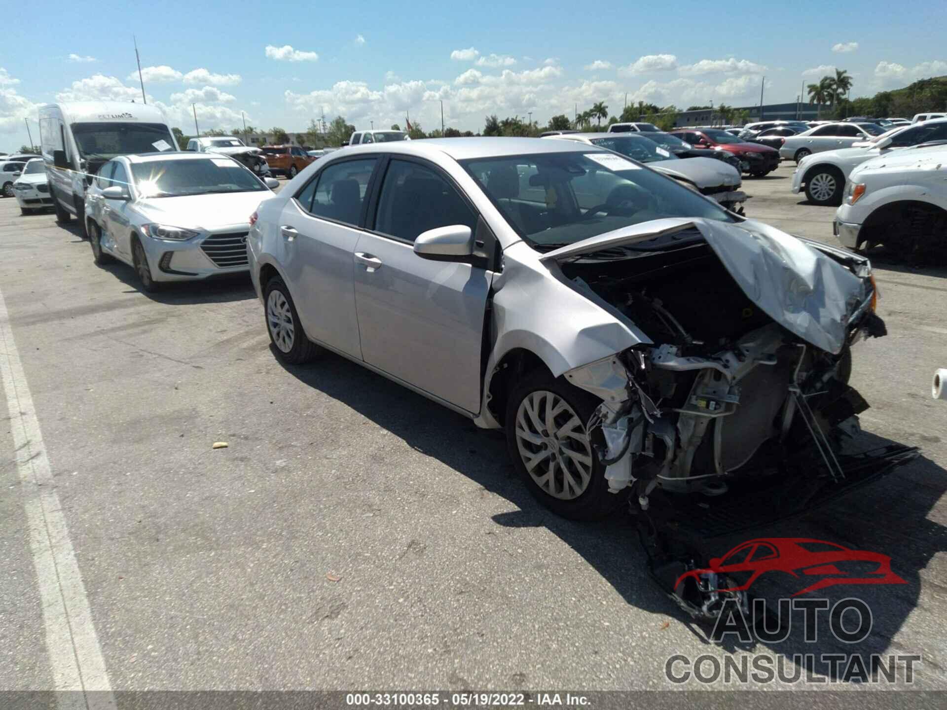 TOYOTA COROLLA 2017 - 2T1BURHE2HC883716