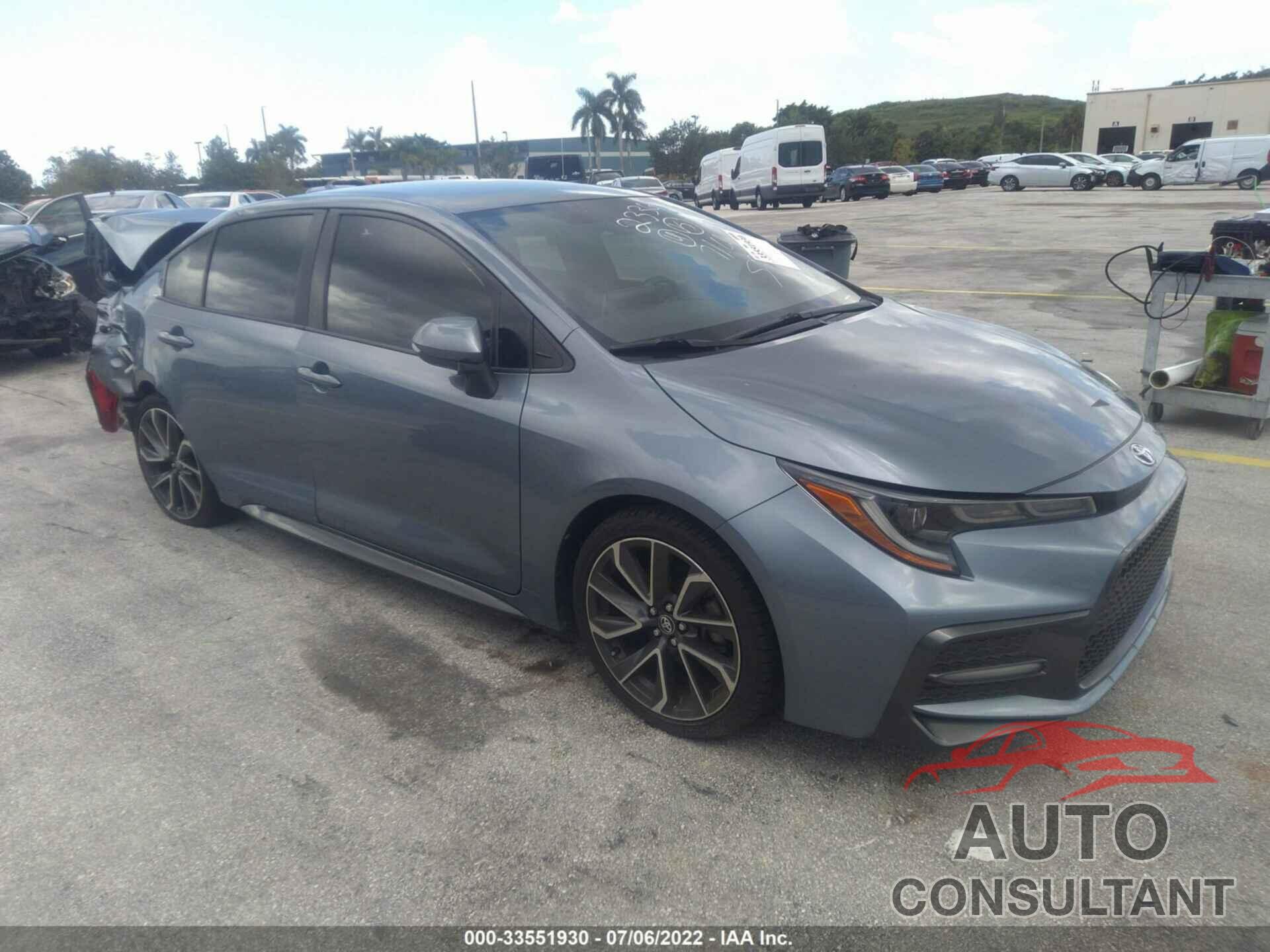 TOYOTA COROLLA 2020 - JTDS4RCEXLJ022336