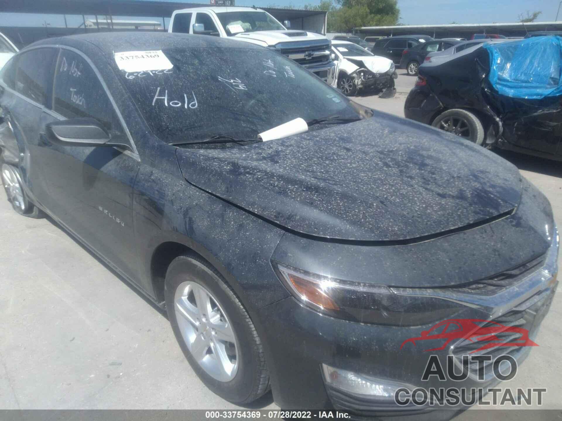 CHEVROLET MALIBU 2020 - 1G1ZB5ST7LF144533