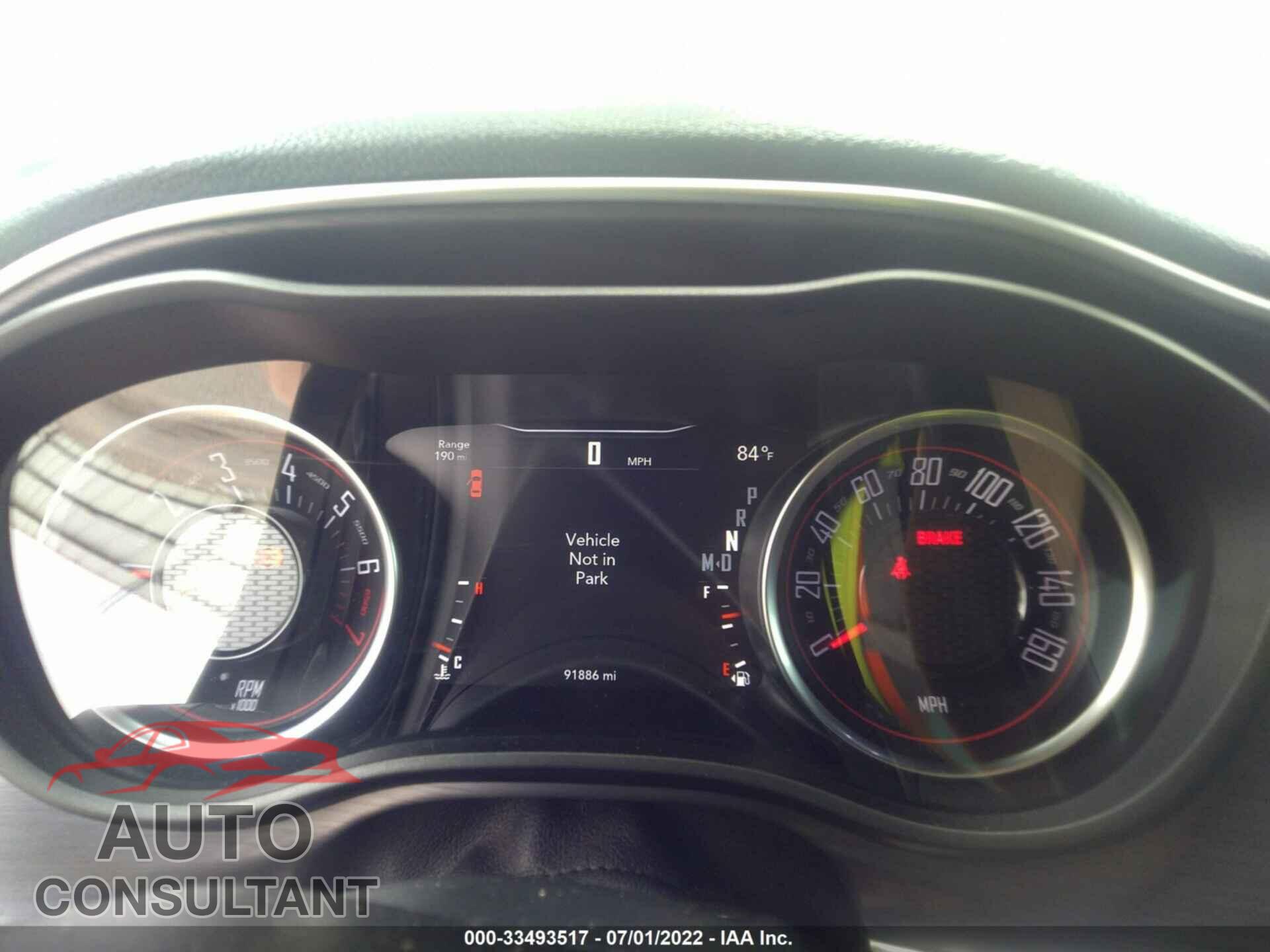 DODGE CHALLENGER 2017 - 2C3CDZAG9HH587294