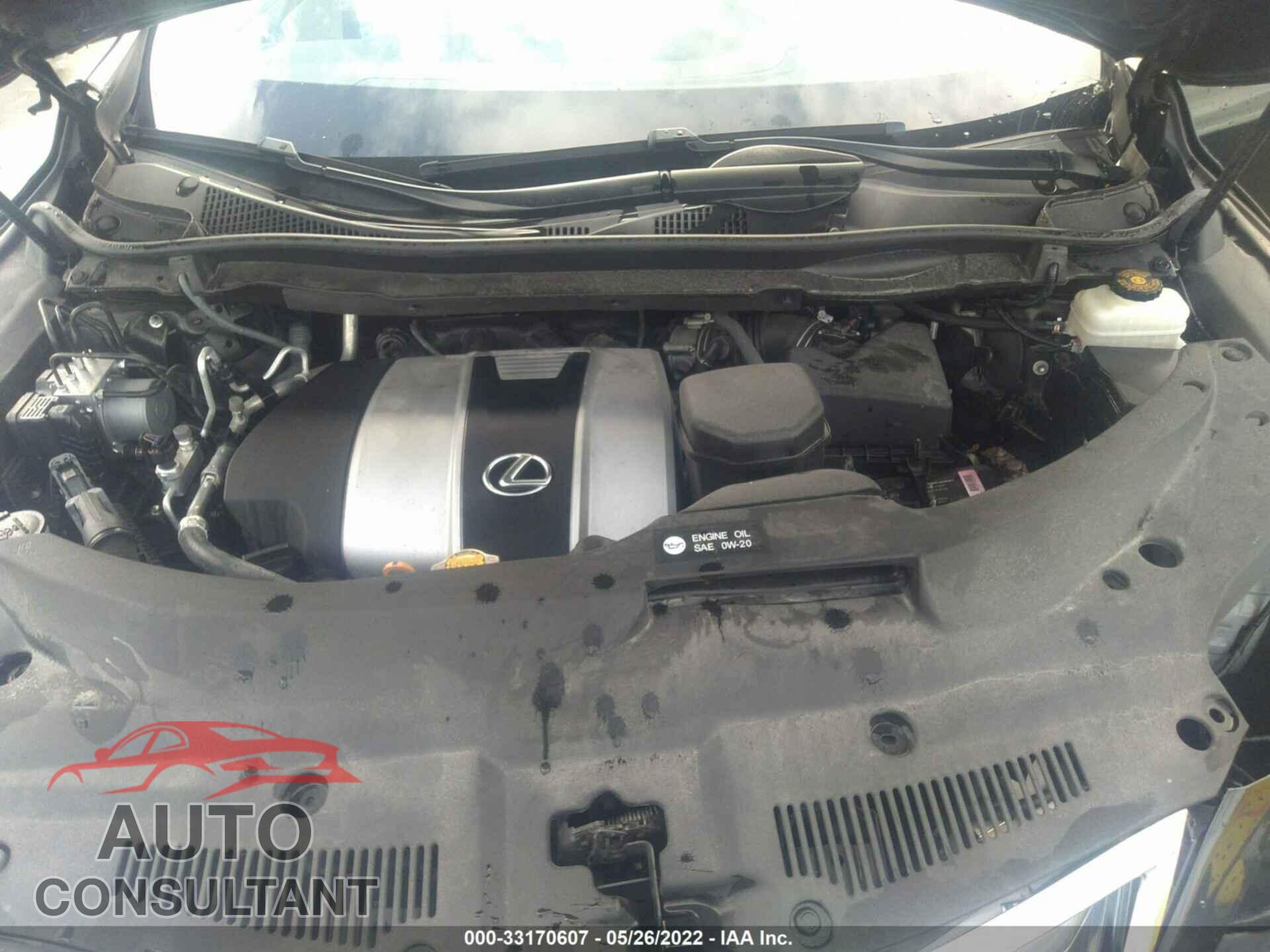 LEXUS RX 2017 - 2T2BZMCA9HC077831