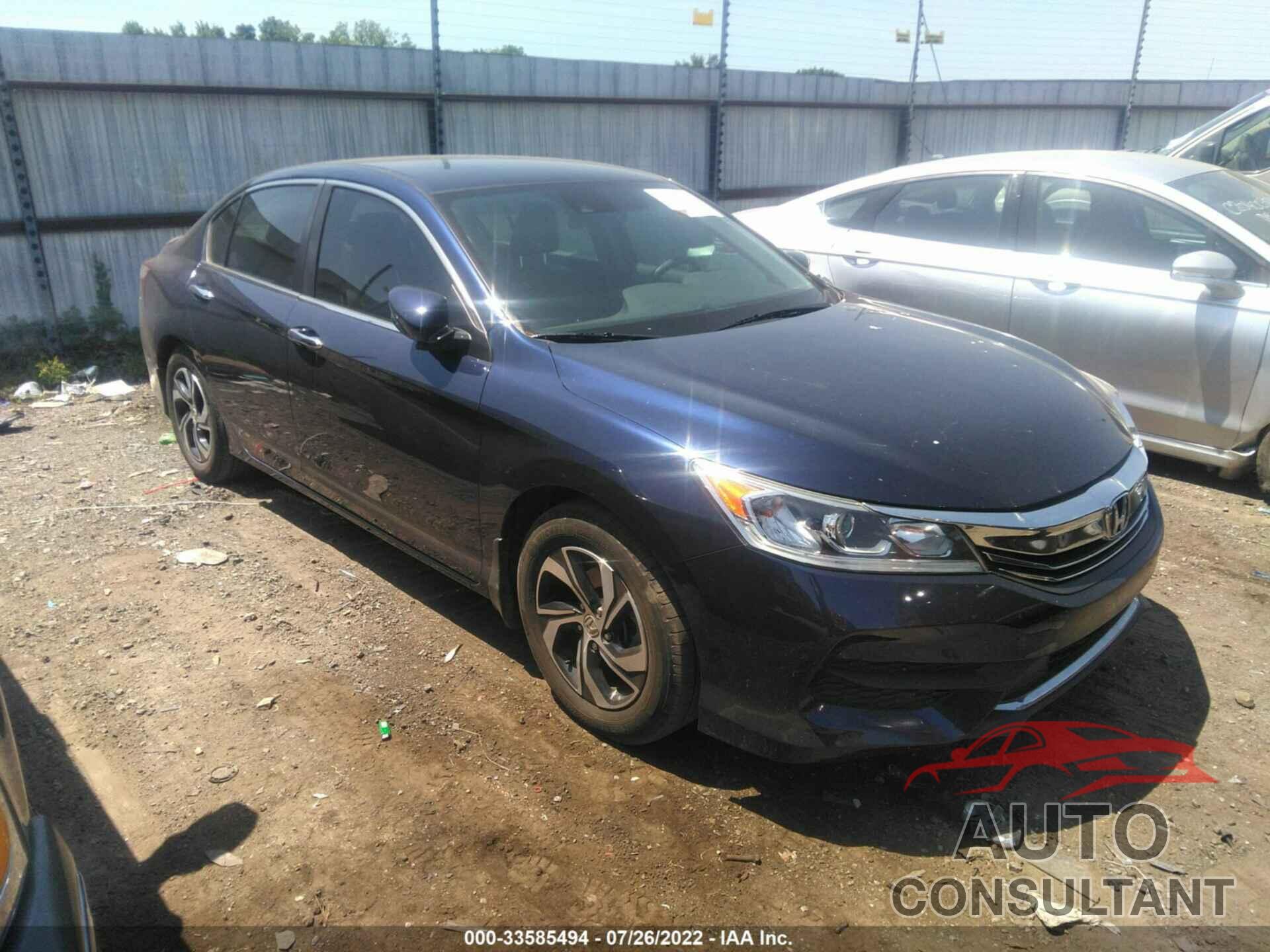 HONDA ACCORD SEDAN 2016 - 1HGCR2F40GA039797