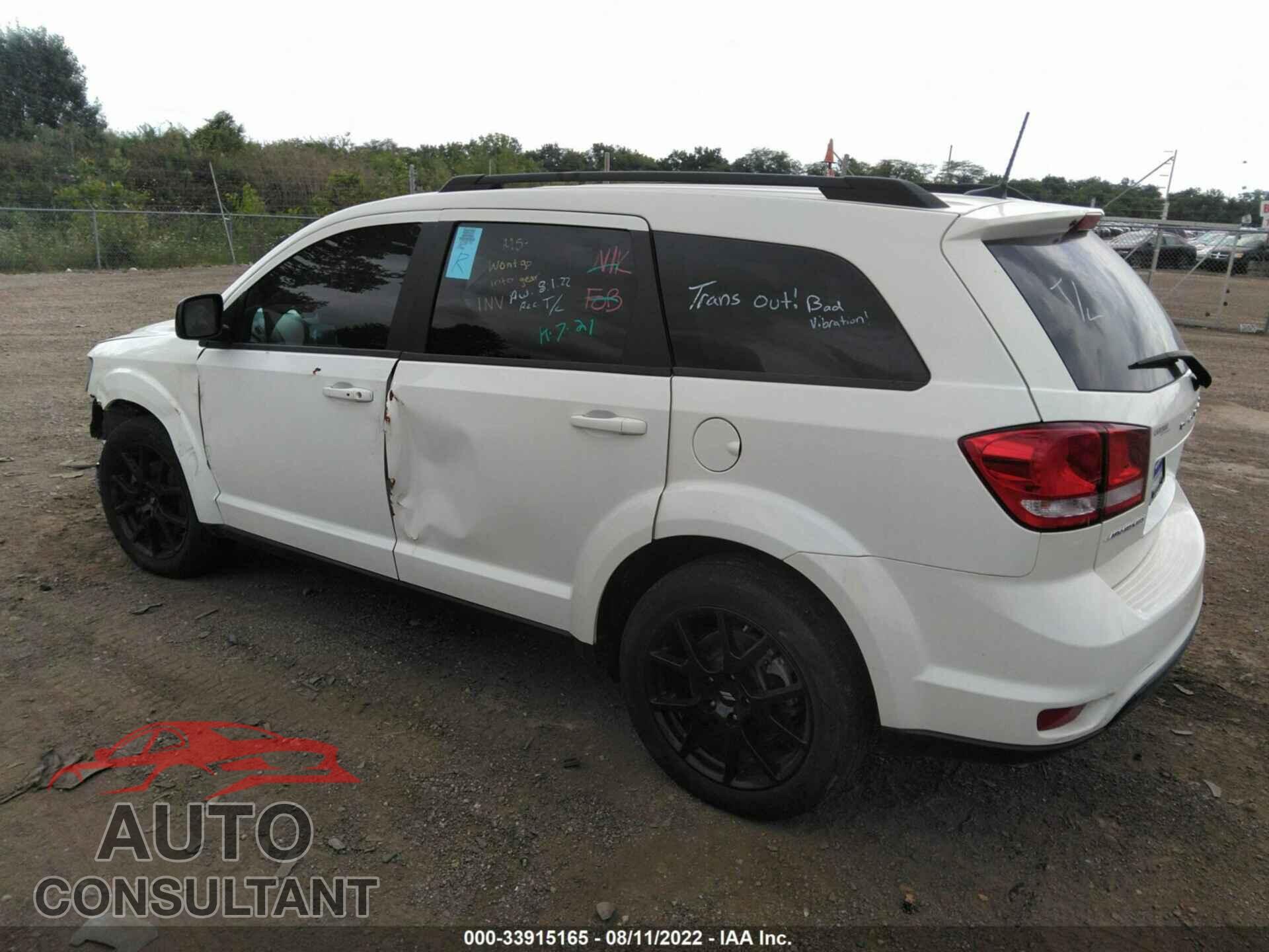 DODGE JOURNEY 2019 - 3C4PDCBB3KT719218