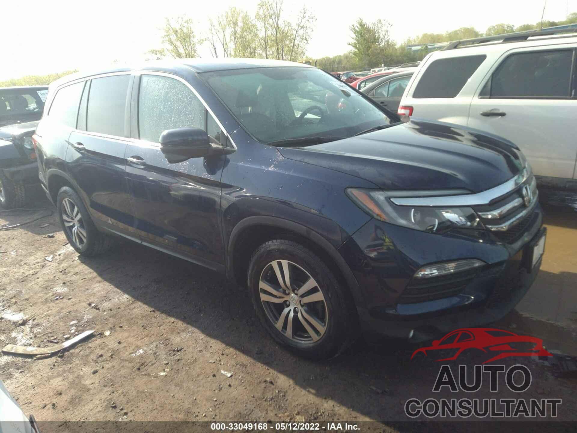 HONDA PILOT 2017 - 5FNYF6H59HB069531