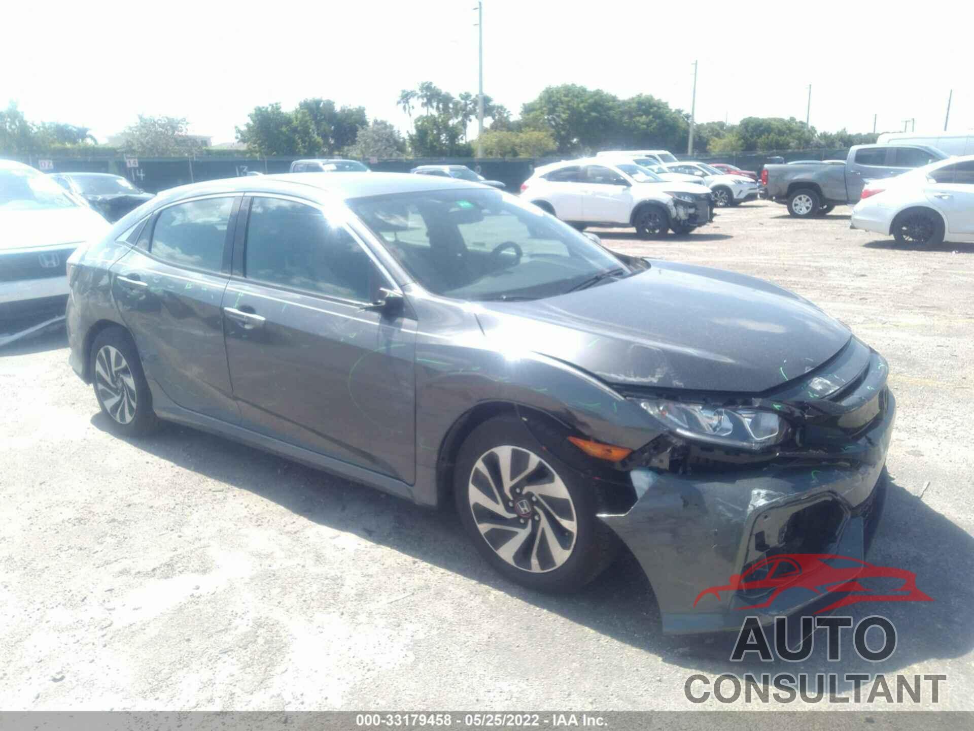 HONDA CIVIC HATCHBACK 2018 - SHHFK7H24JU230855