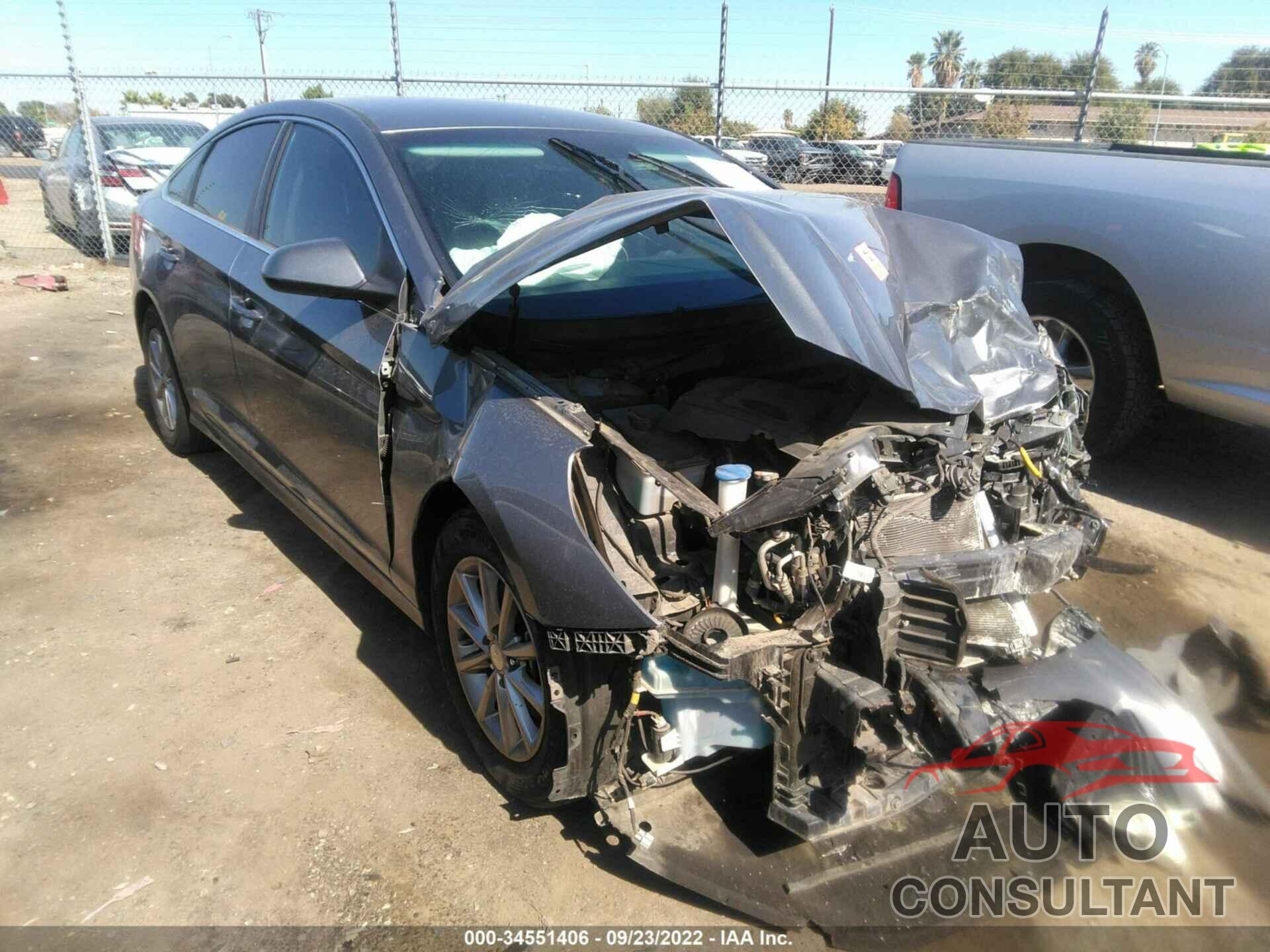 HYUNDAI SONATA 2018 - 5NPE24AF7JH622531