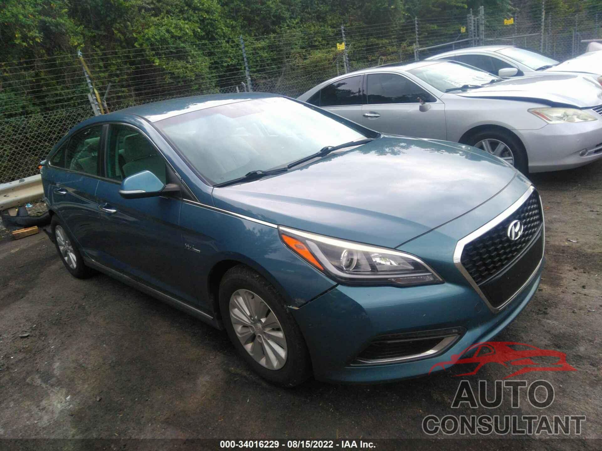 HYUNDAI SONATA HYBRID 2016 - KMHE24L1XGA010689