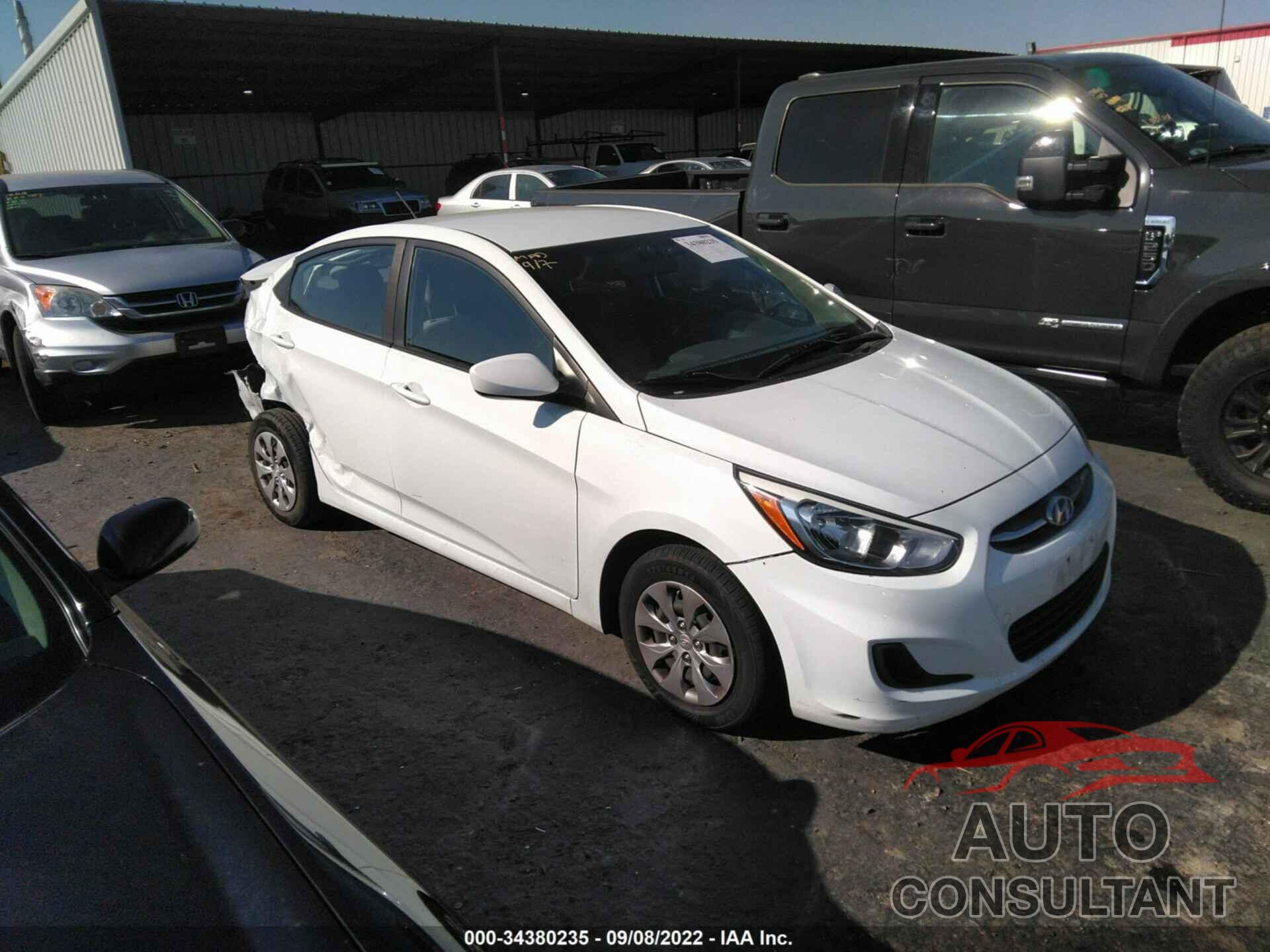 HYUNDAI ACCENT 2016 - KMHCT4AE8GU070222