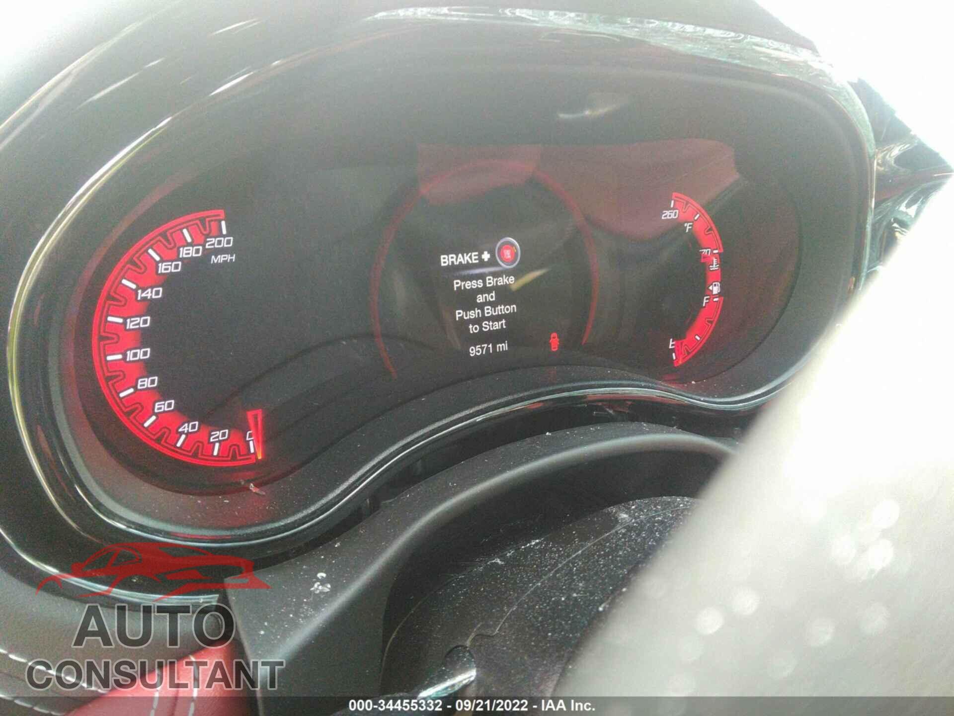 DODGE DURANGO 2021 - 1C4SDJH95MC605920