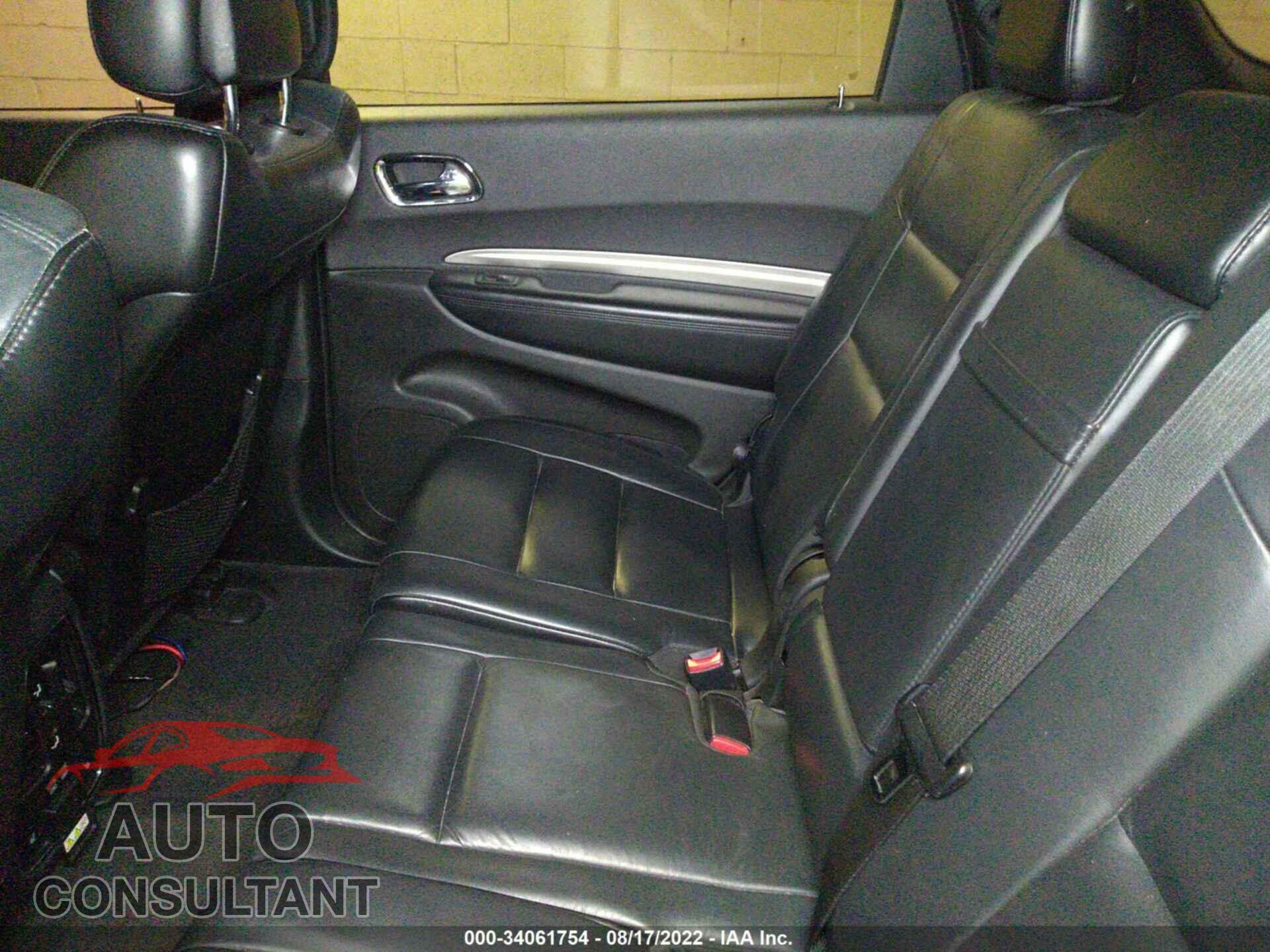 DODGE DURANGO 2017 - 1C4RDJDGXHC816975