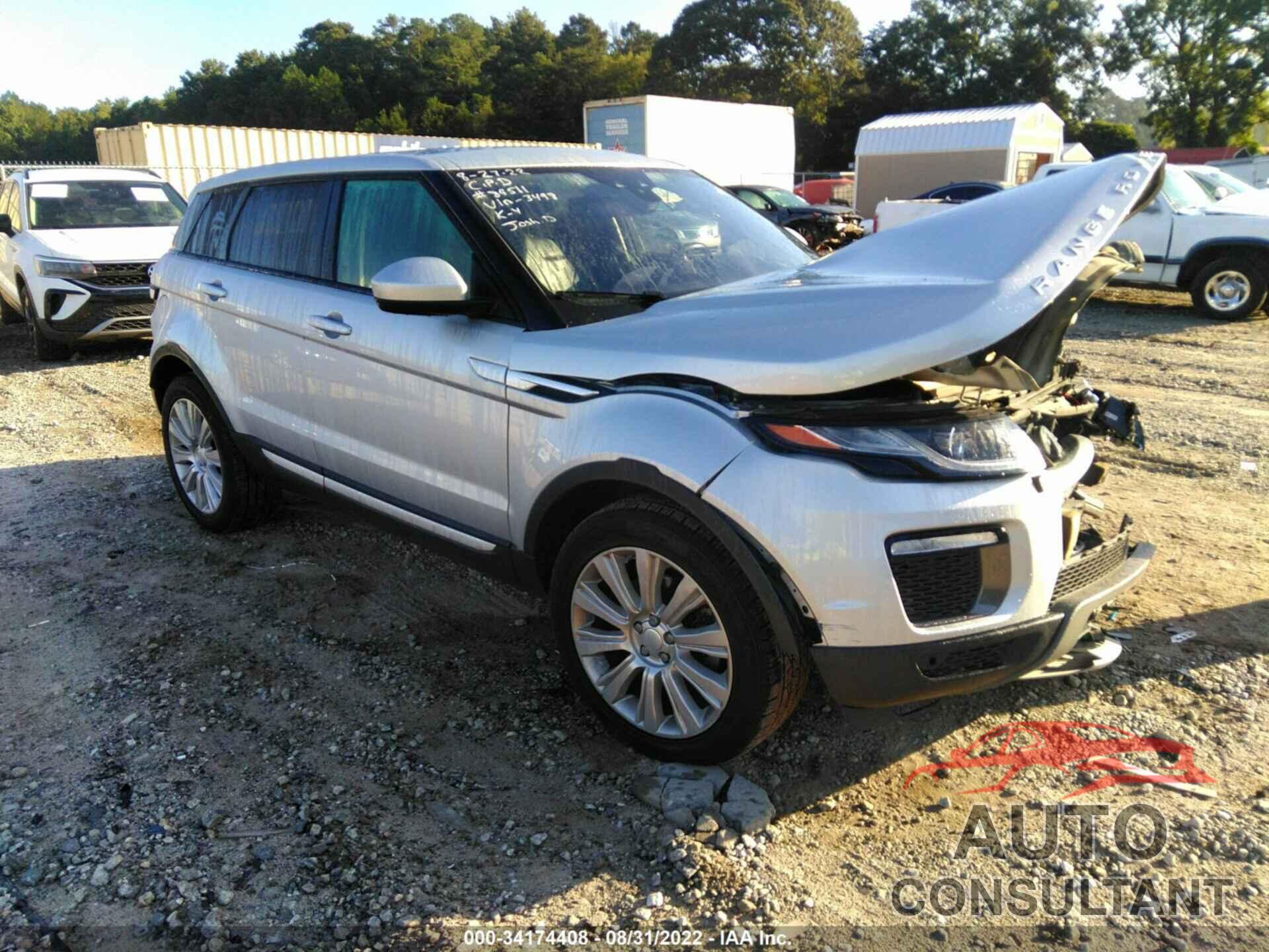 LAND ROVER RANGE ROVER EVOQUE 2017 - SALVR2BG7HH183498