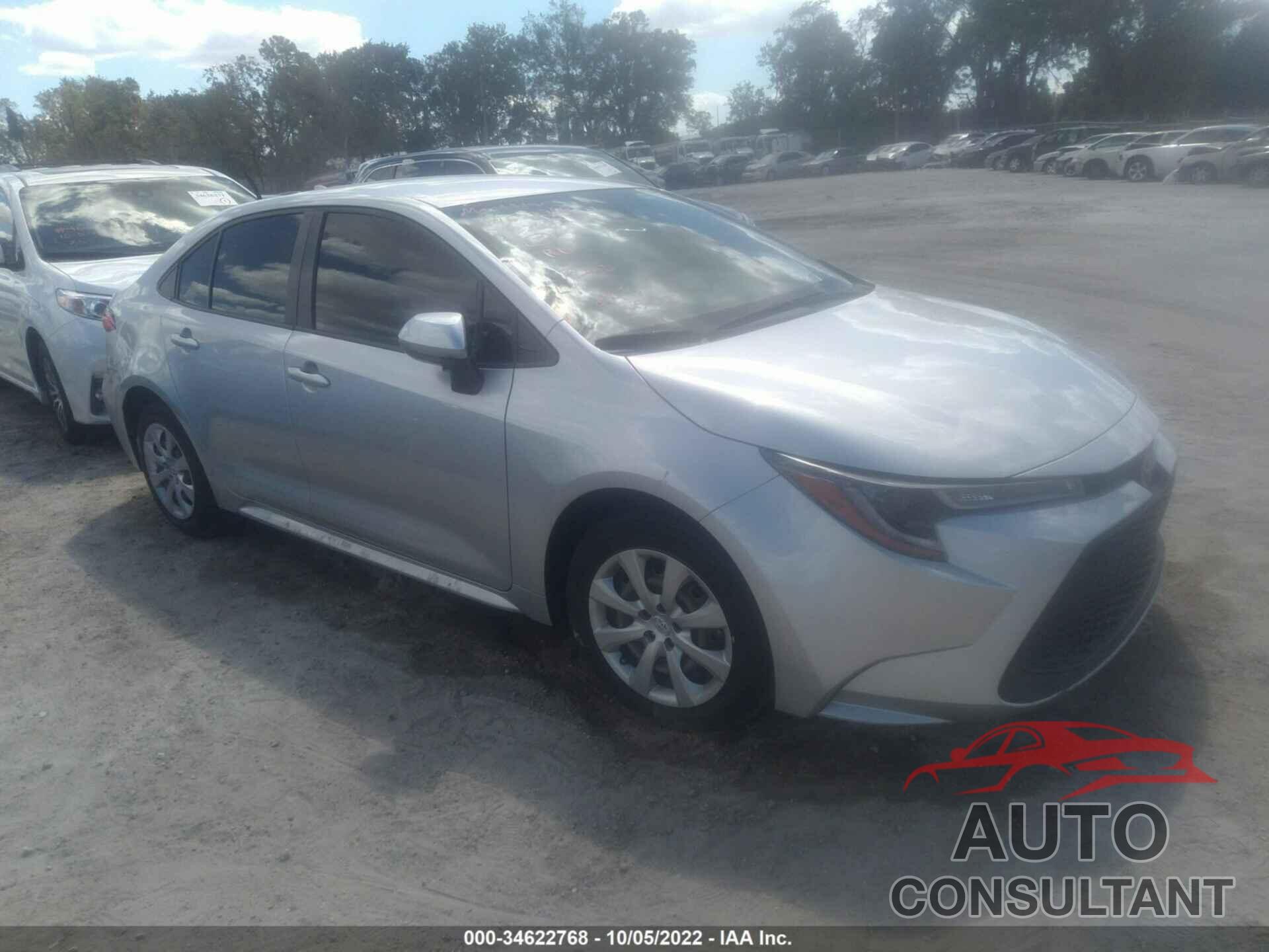 TOYOTA COROLLA 2021 - JTDEPMAE4MJ127157