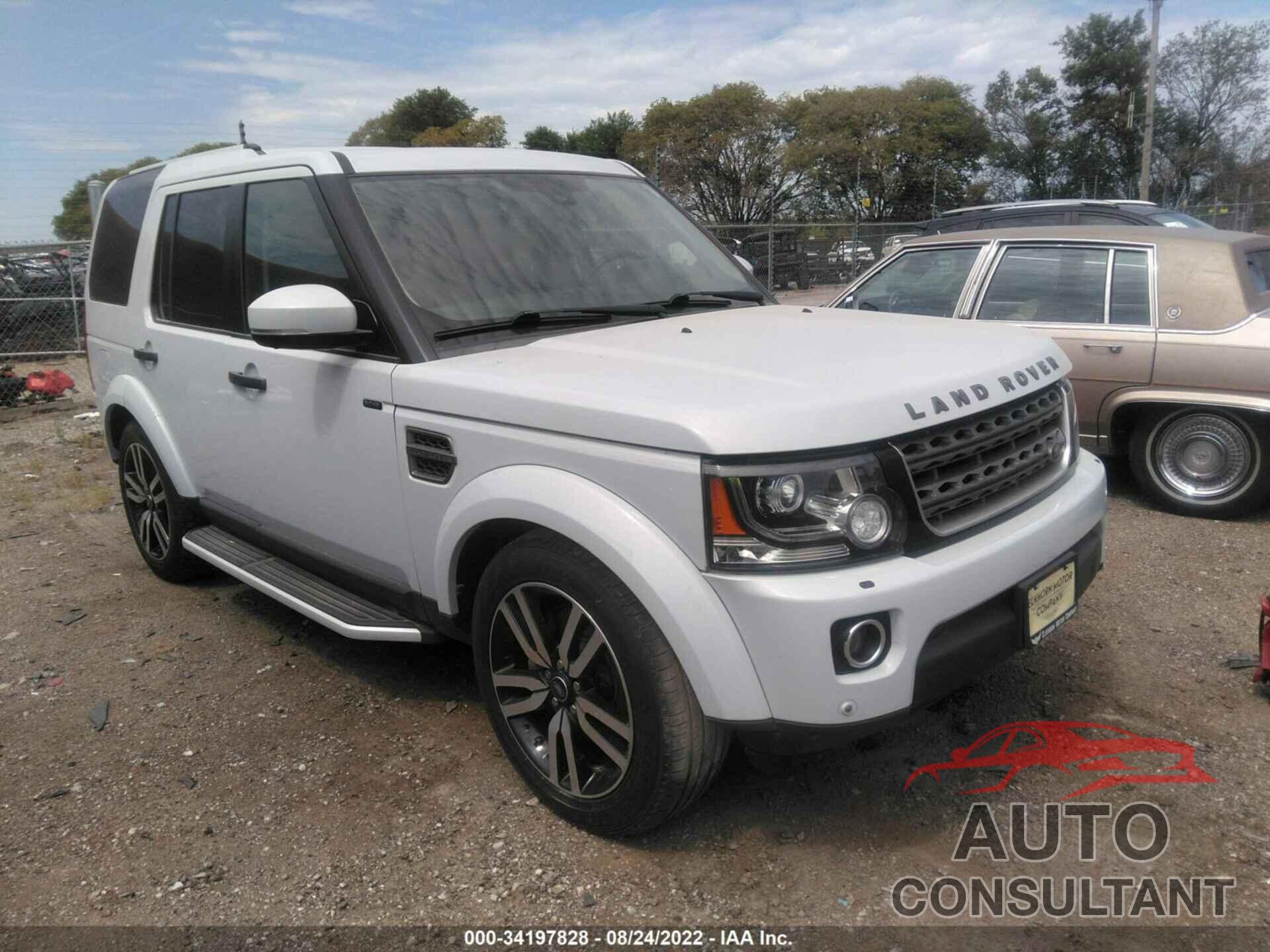 LAND ROVER LR4 2016 - SALAG2V65GA778624