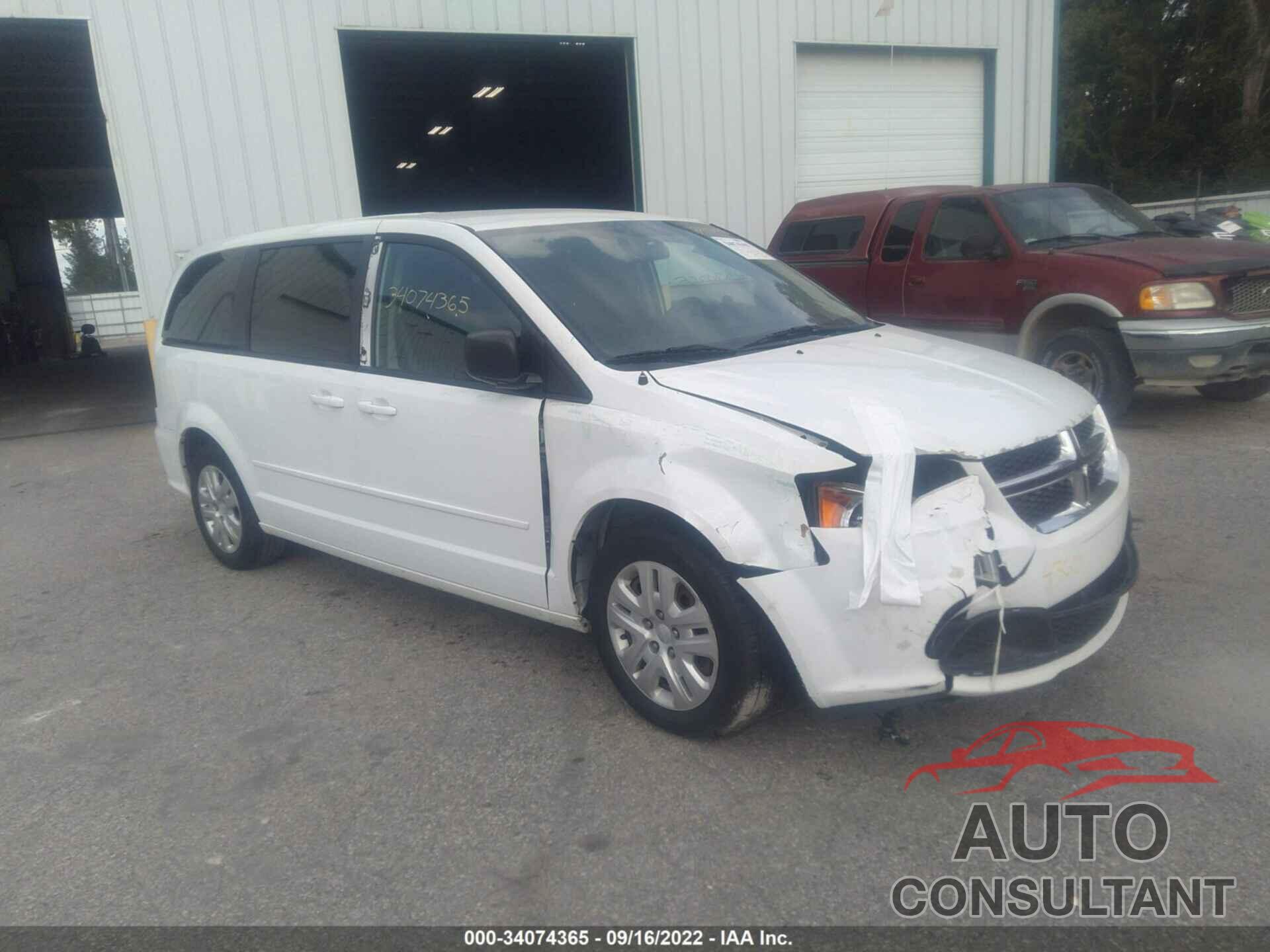 DODGE GRAND CARAVAN 2016 - 2C4RDGBG3GR244837