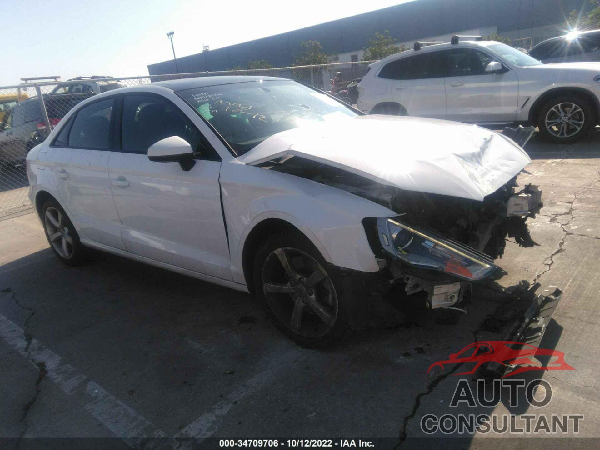 AUDI A3 2016 - WAUA7GFF4G1057937