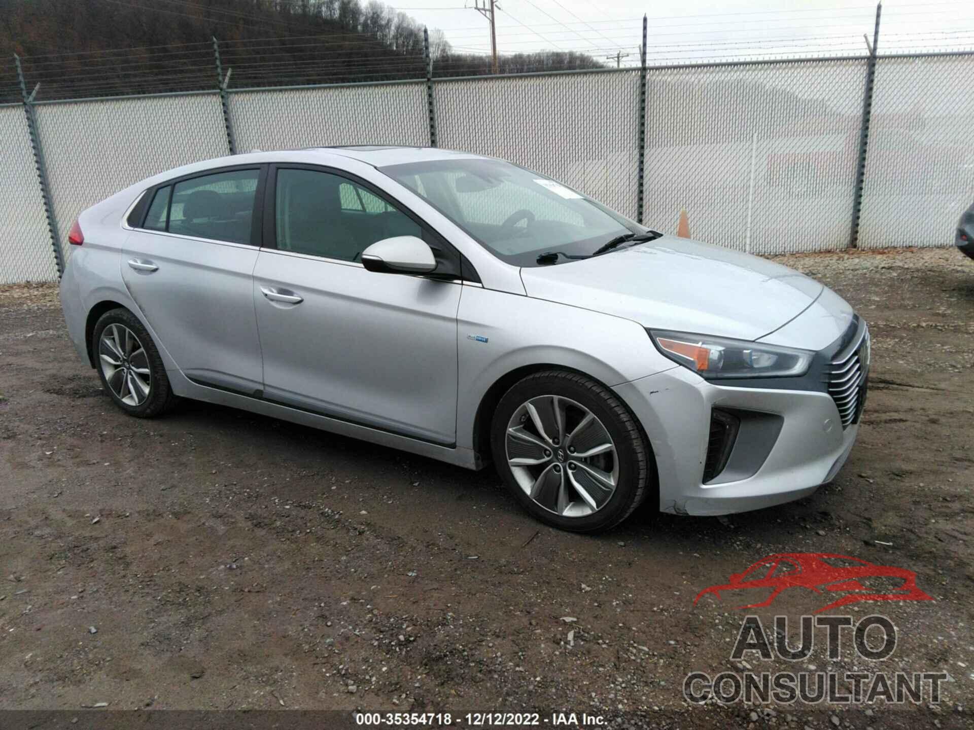 HYUNDAI IONIQ HYBRID 2018 - KMHC05LC7JU093198