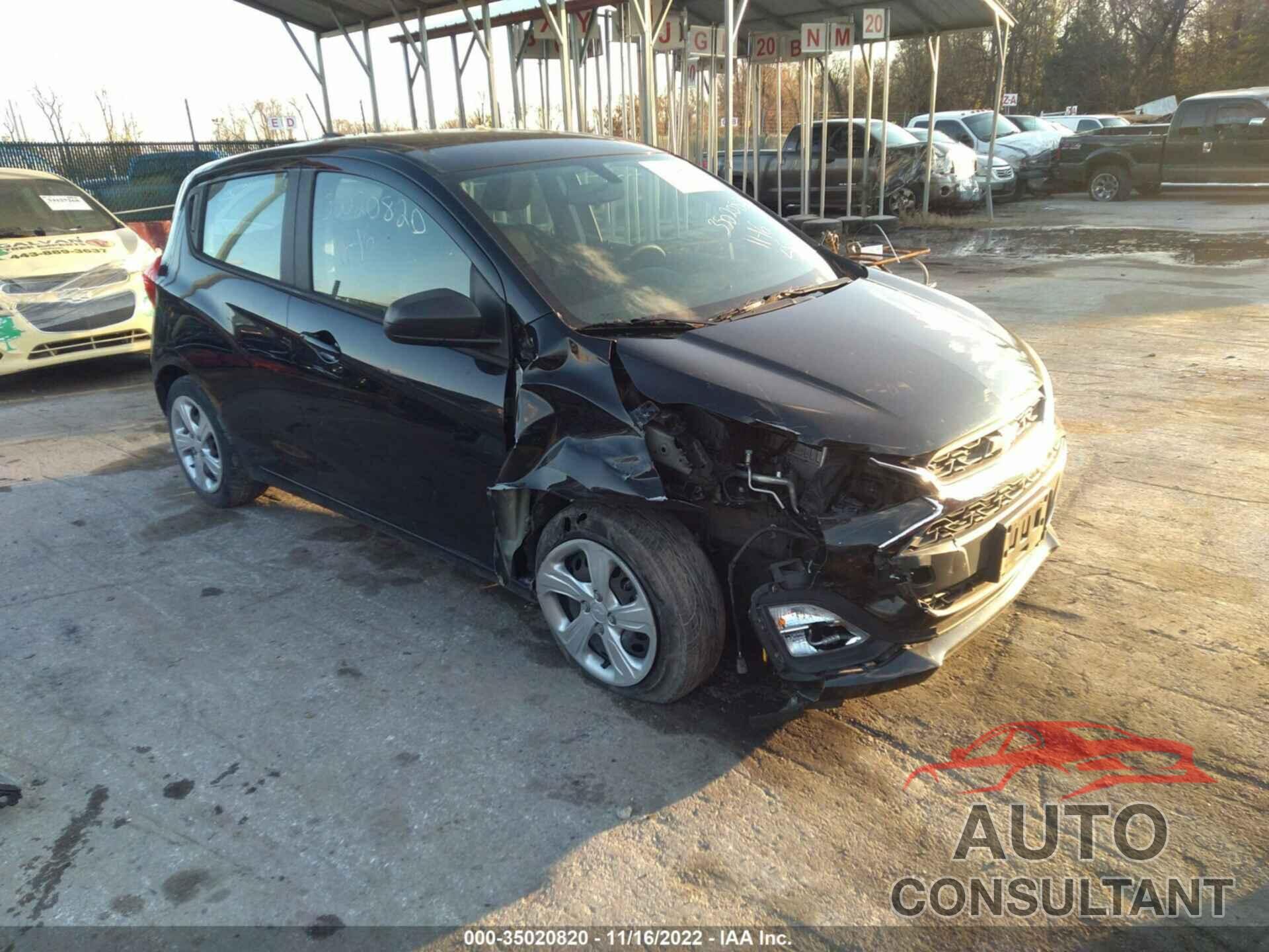 CHEVROLET SPARK 2019 - KL8CB6SA2KC722645