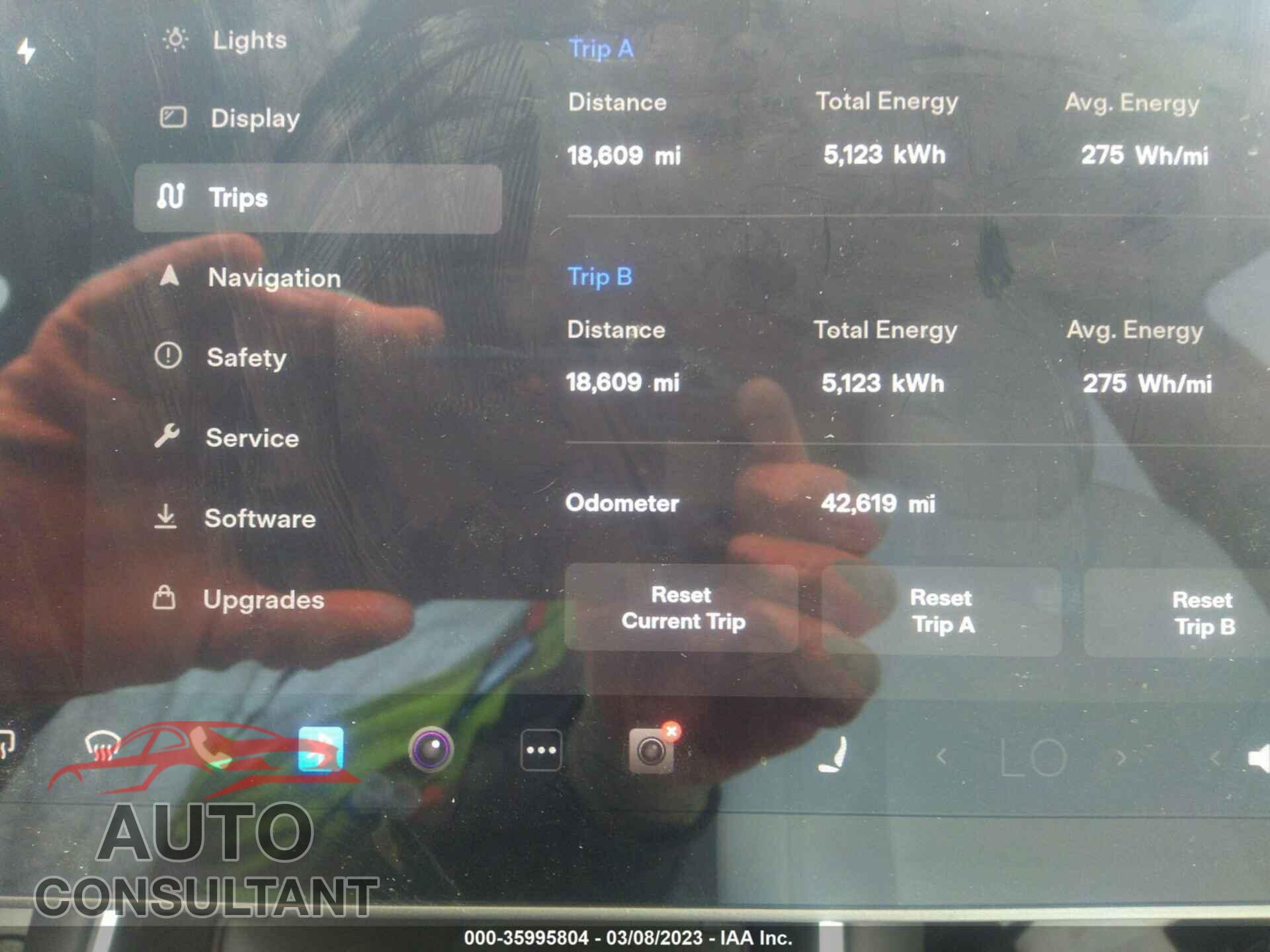 TESLA MODEL 3 2018 - 5YJ3E1EB5JF183185