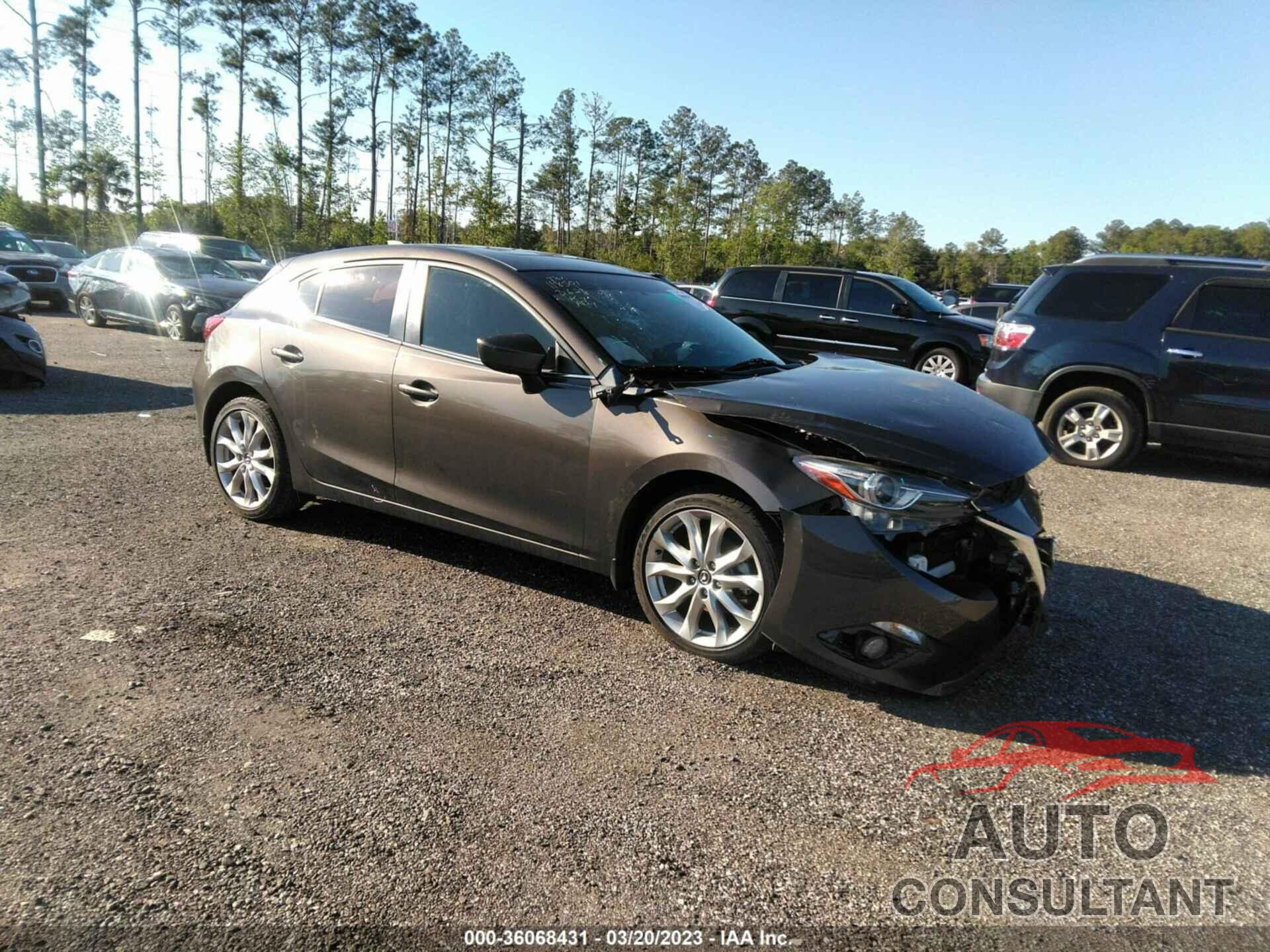 MAZDA MAZDA3 2015 - JM1BM1M39F1263419