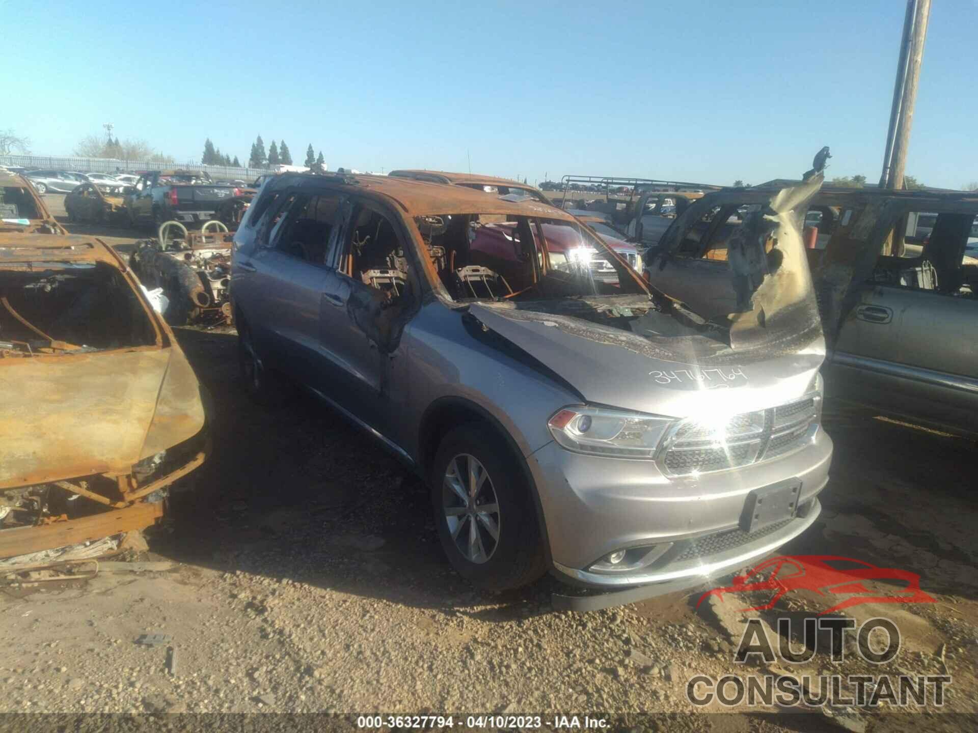 DODGE DURANGO 2016 - 1C4RDJDGXGC433326