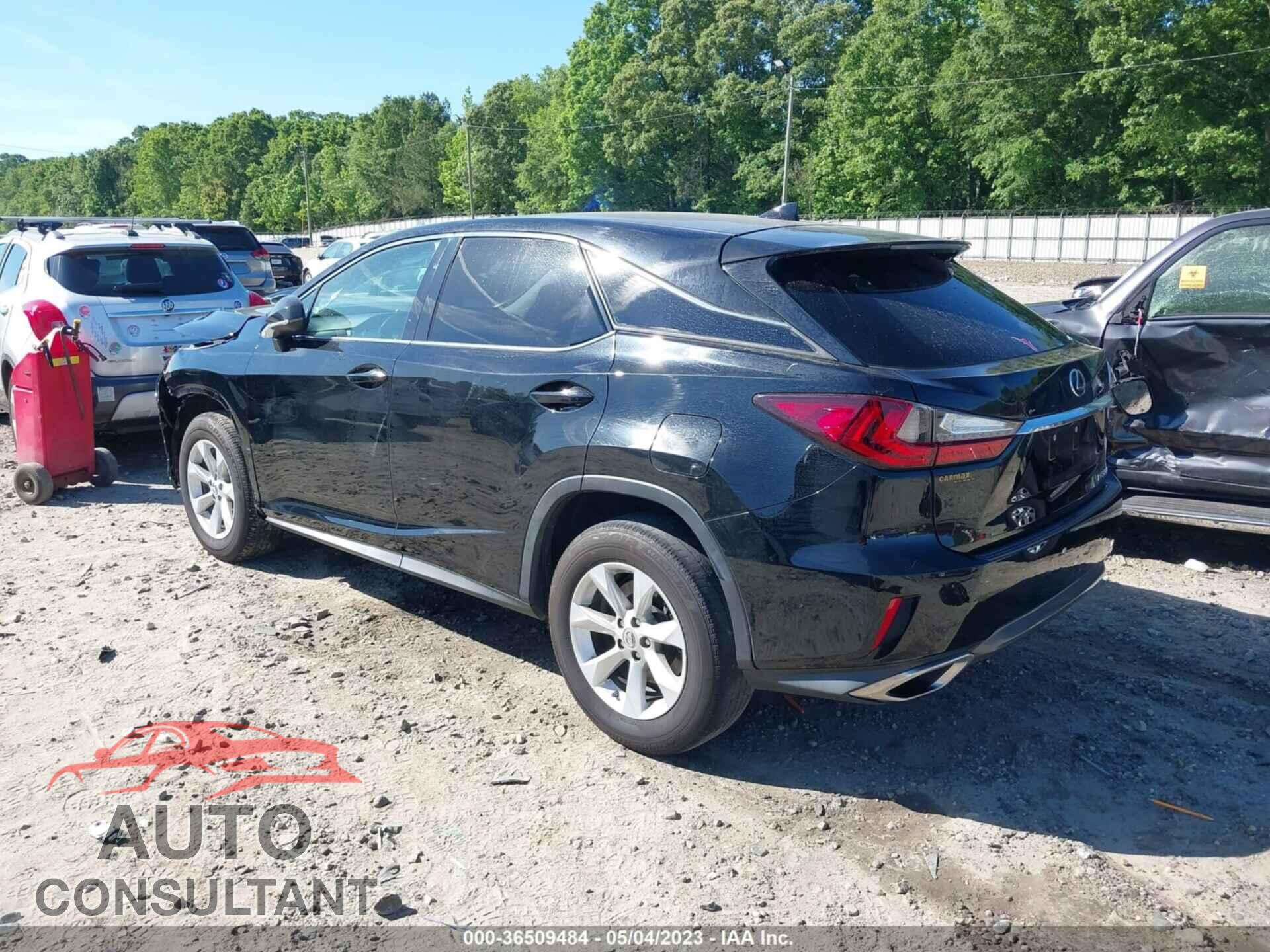 LEXUS RX 2017 - 2T2ZZMCA9HC090822