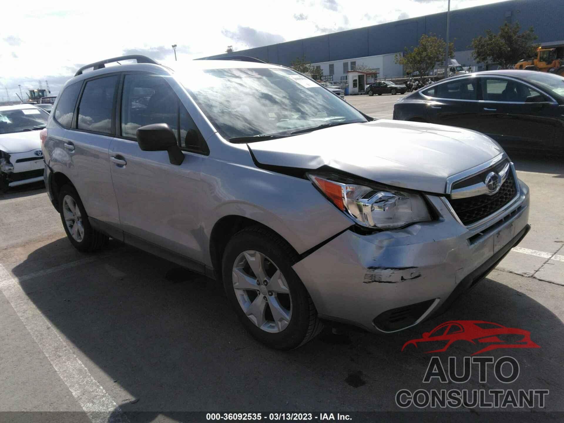 SUBARU FORESTER 2015 - JF2SJABC5FH524534