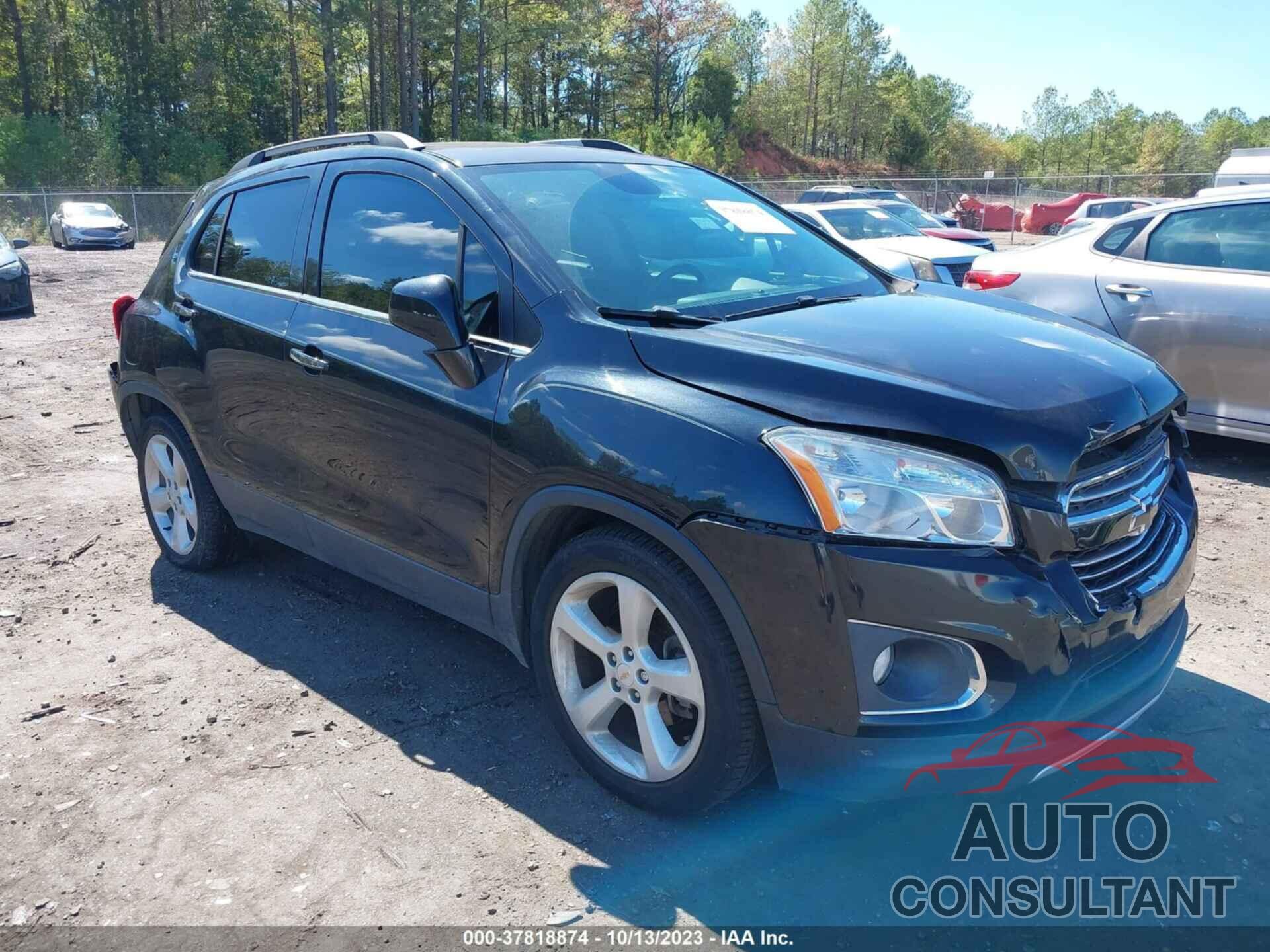 CHEVROLET TRAX 2016 - KL7CJMSB3GB563071