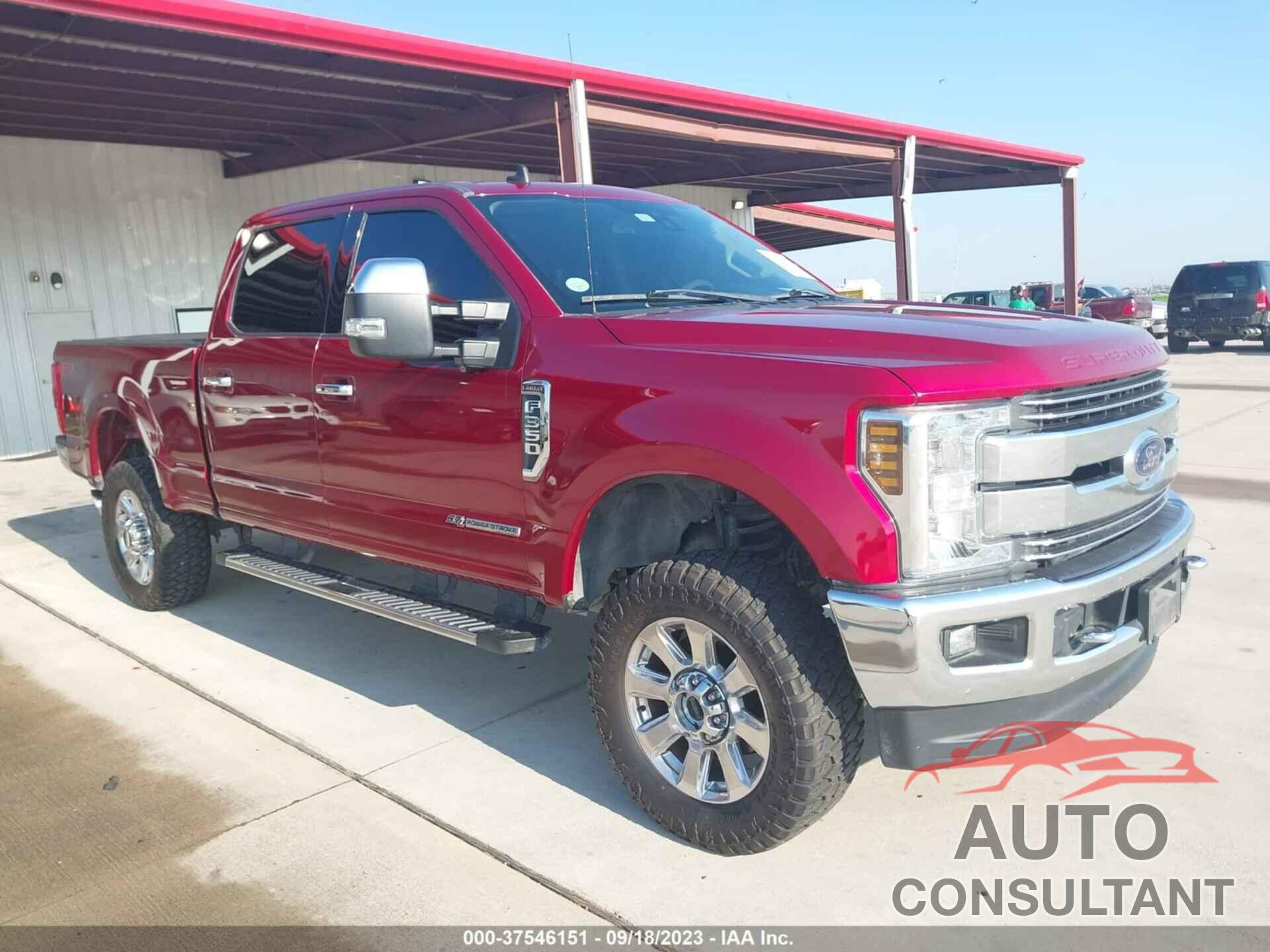 FORD F-350 2019 - 1FT8W3BT5KEC19441