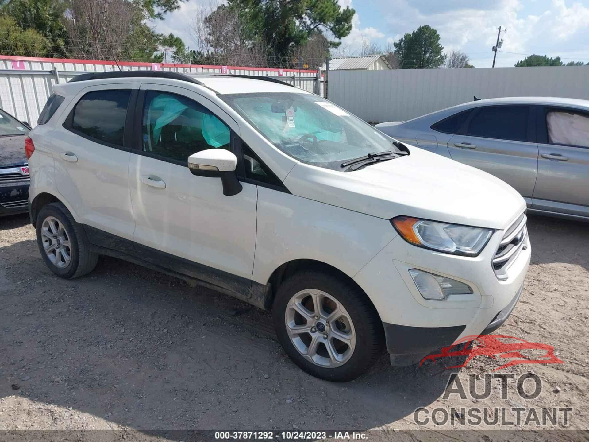 FORD ECOSPORT 2020 - MAJ3S2GE9LC365970