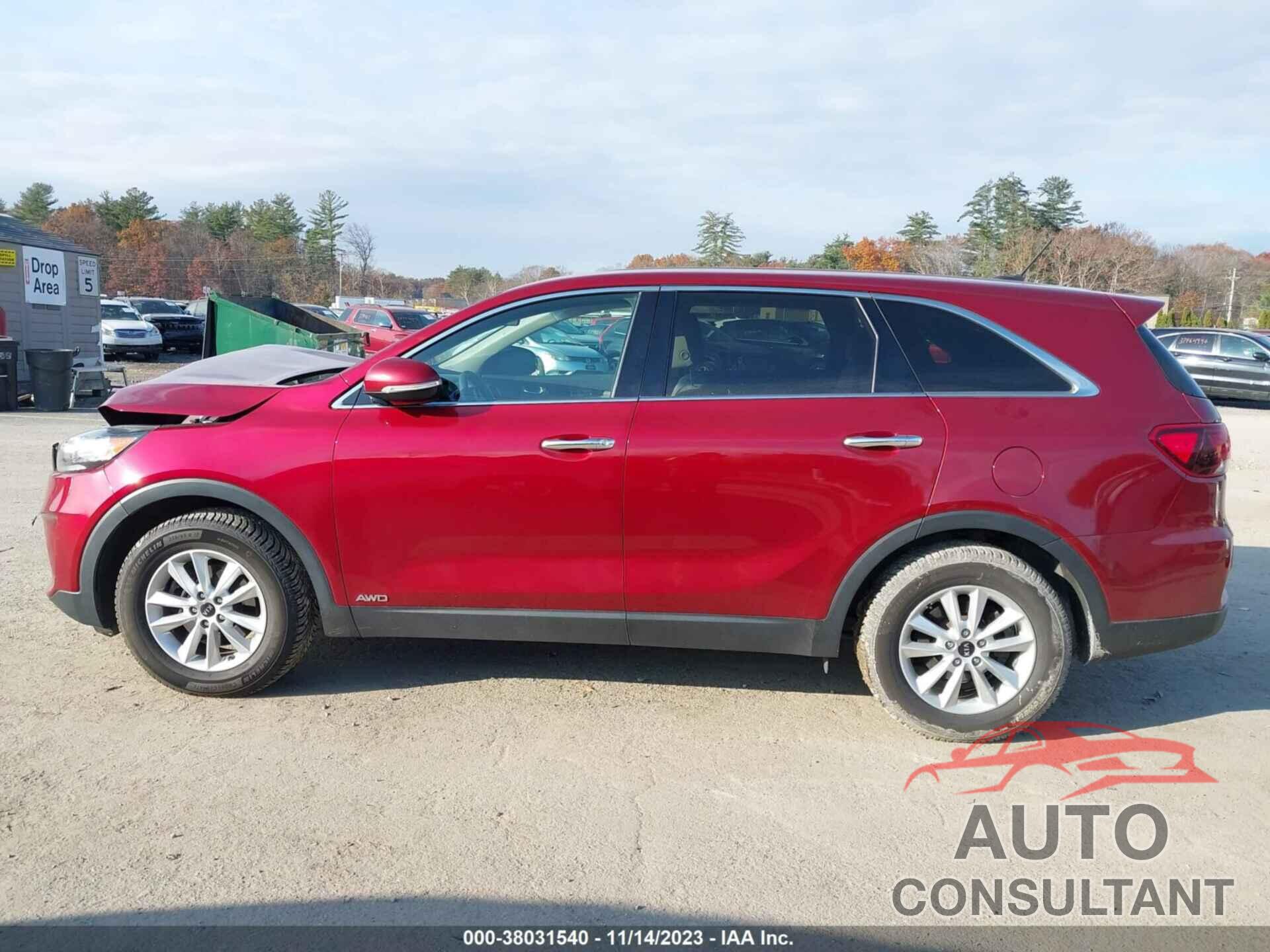 KIA SORENTO 2019 - 5XYPGDA36KG574755