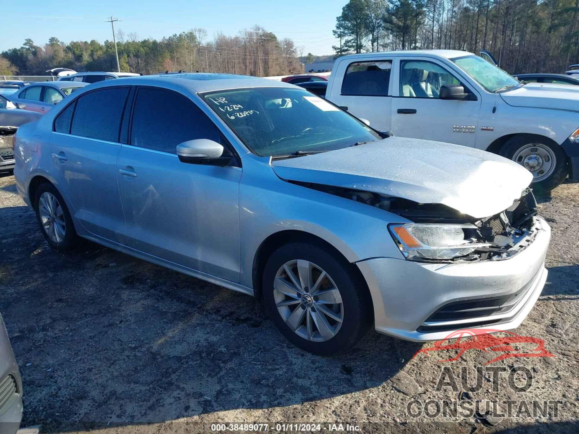 VOLKSWAGEN JETTA 2016 - 3VWD67AJ4GM326680