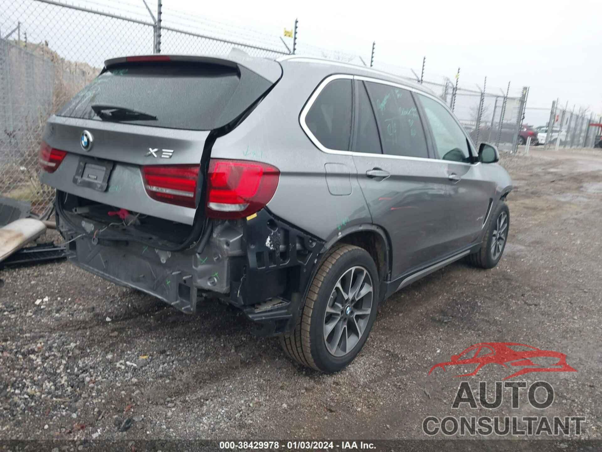 BMW X5 2017 - 5UXKR0C34H0X83435