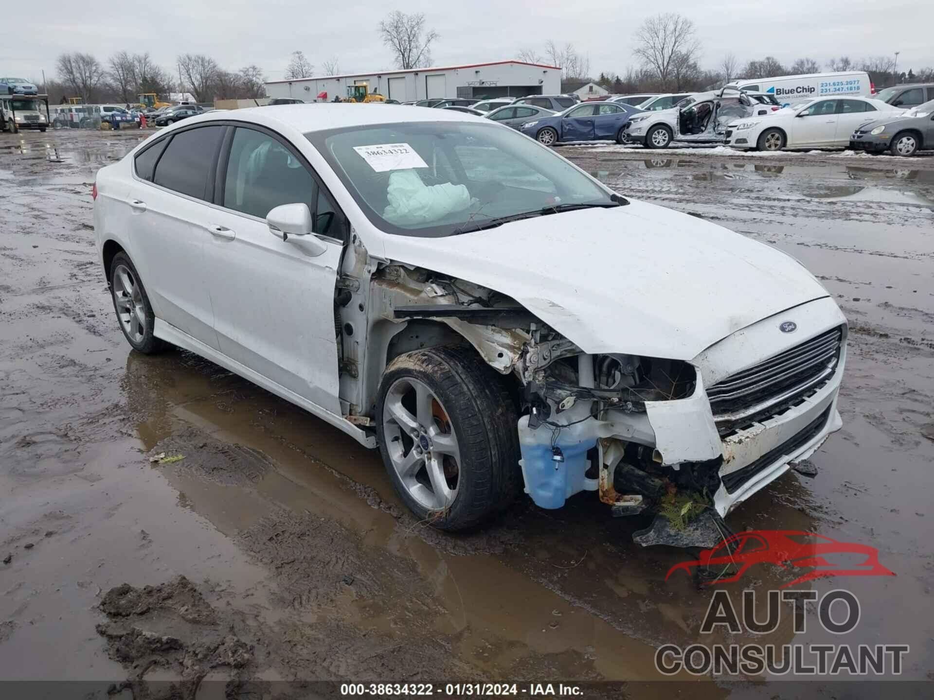 FORD FUSION 2016 - 3FA6P0T9XGR208581