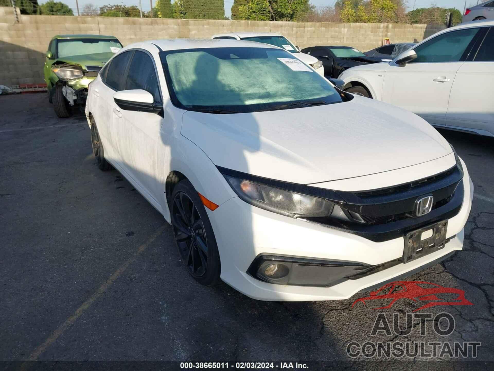 HONDA CIVIC 2019 - 2HGFC2F84KH573249